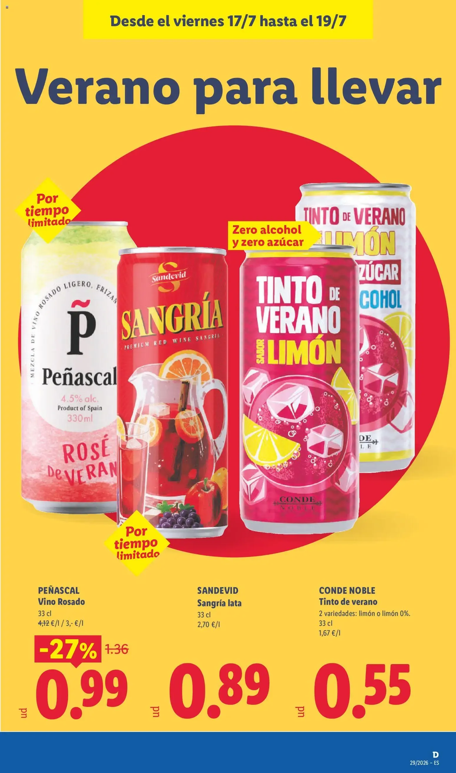 Catálogo de Lidl folleto del 13/07/2026 | Ofertas 13 de julio al 19 de julio 2026 - Página 39