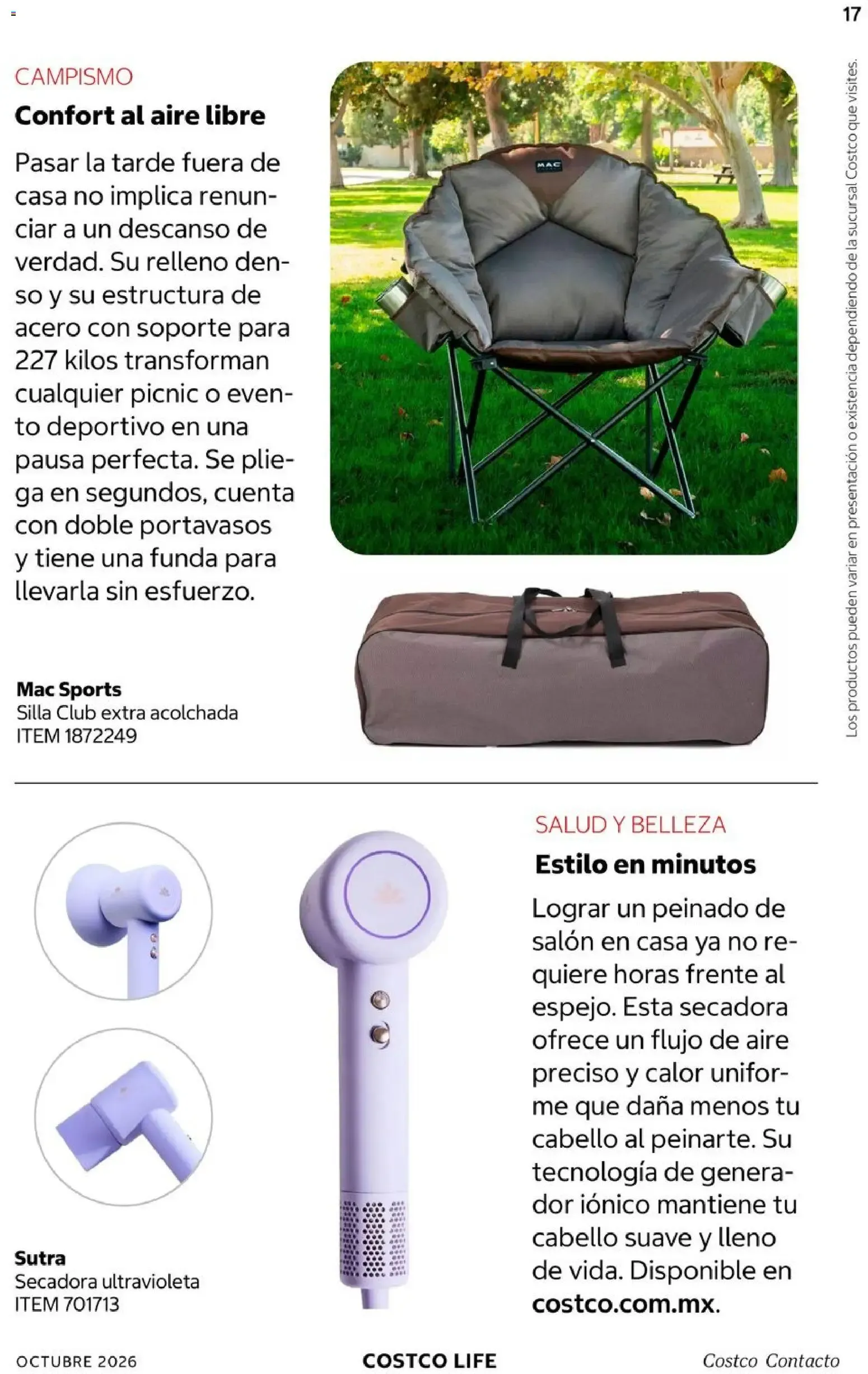 Catálogo de Costco Contacto: Navidad en Costco 1 de octubre al 31 de octubre 2026 - Pagina 17
