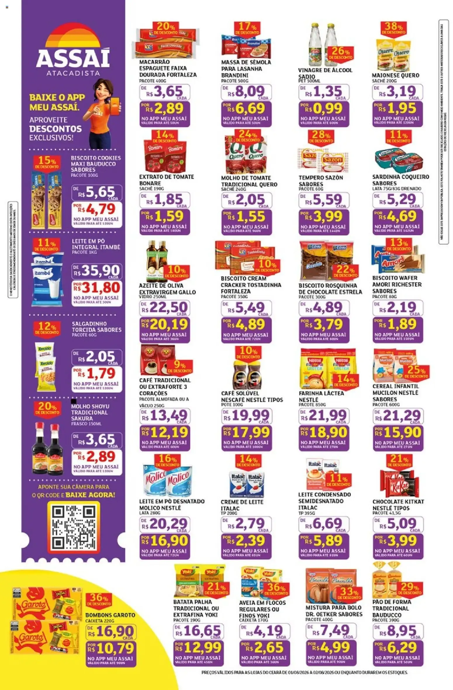 Encarte de Sabadão com Preço Baixo - Assaí Atacadista 1 de agosto até 2 de agosto 2026 - Pagina 2