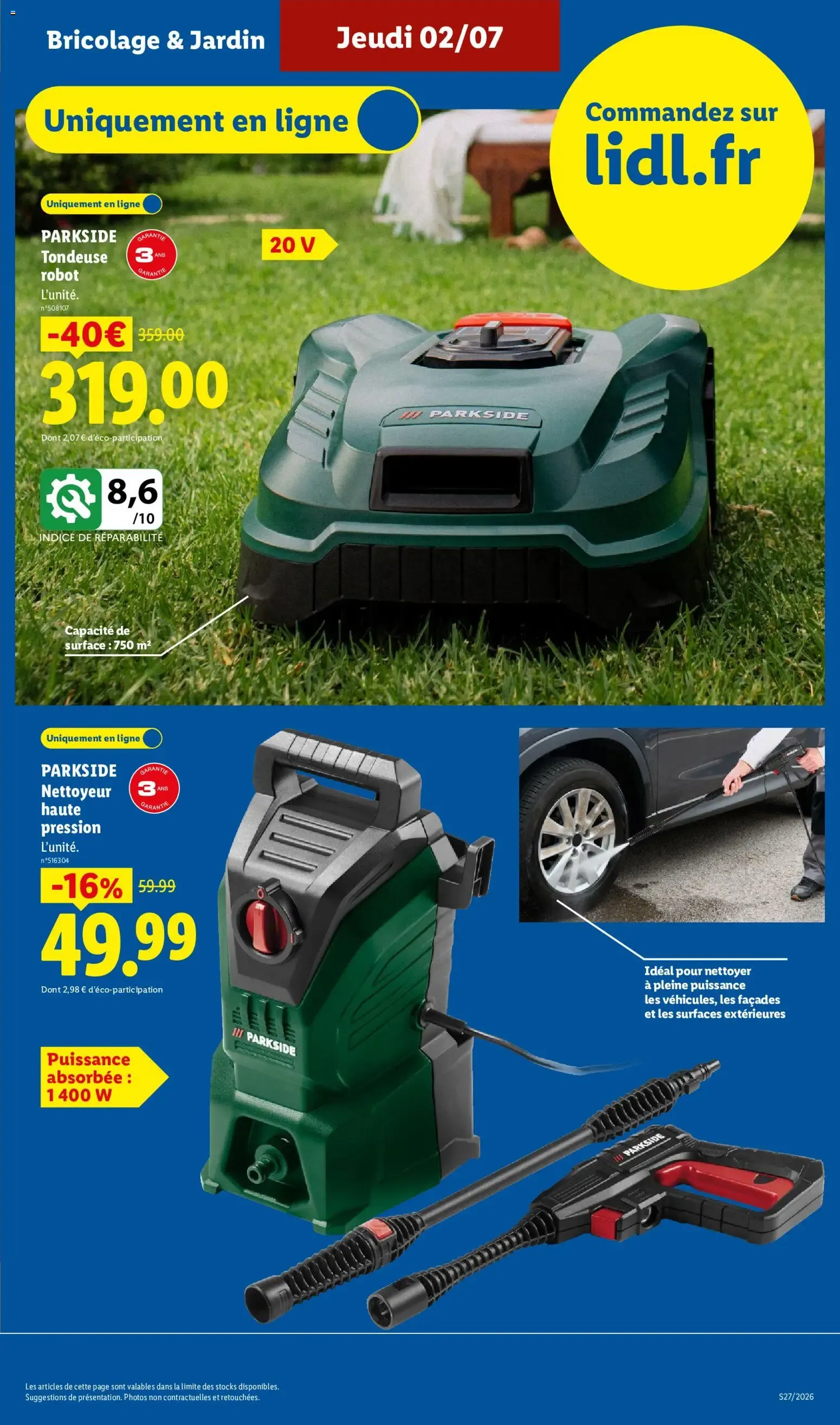 Catalogue LIDL du 29/06/2026 | Promo prospectus en ligne du 29 juin au 2 juillet 2026 - Catalogue page 9