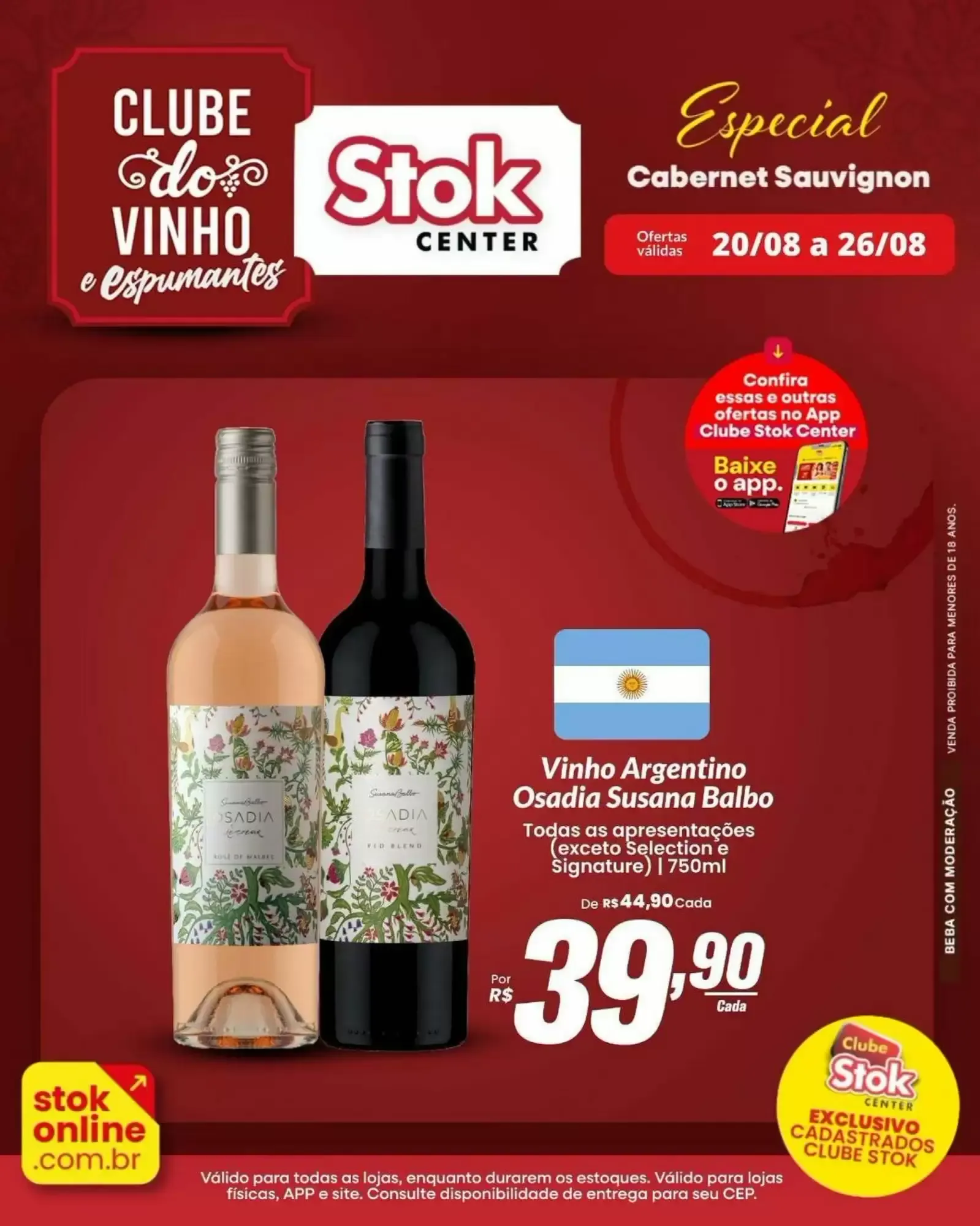 Encarte de Stok Center - Clube do Vinho e Espumantes: Especial Cabernet Sauvignon 20 de agosto até 26 de agosto 2026 - Pagina 4