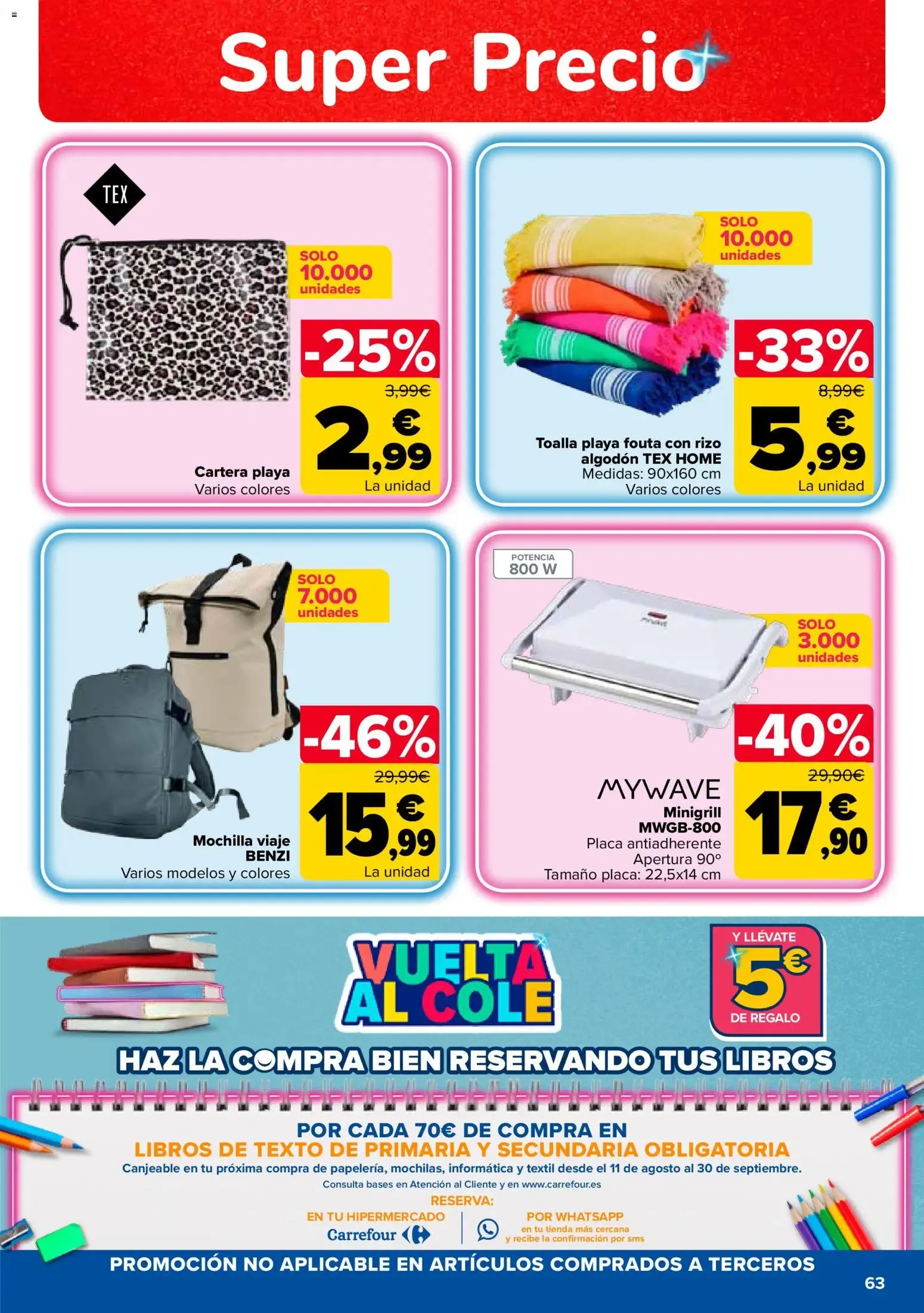 Catálogo de Carrefour folleto del 14/07/2026 | Catálogo 14 de julio al 27 de julio 2026 - Página 69