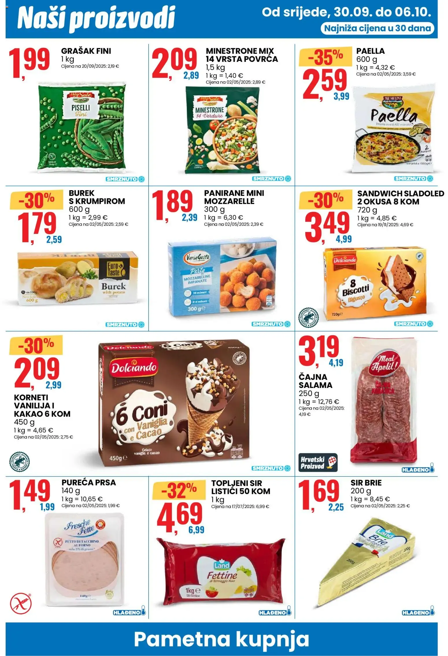 Katalog Eurospin Katalog novi od 30.09.2026 na listanje > letak digitalni od 30. rujna do 6. listopada 2026. - Pregled Stranica 16