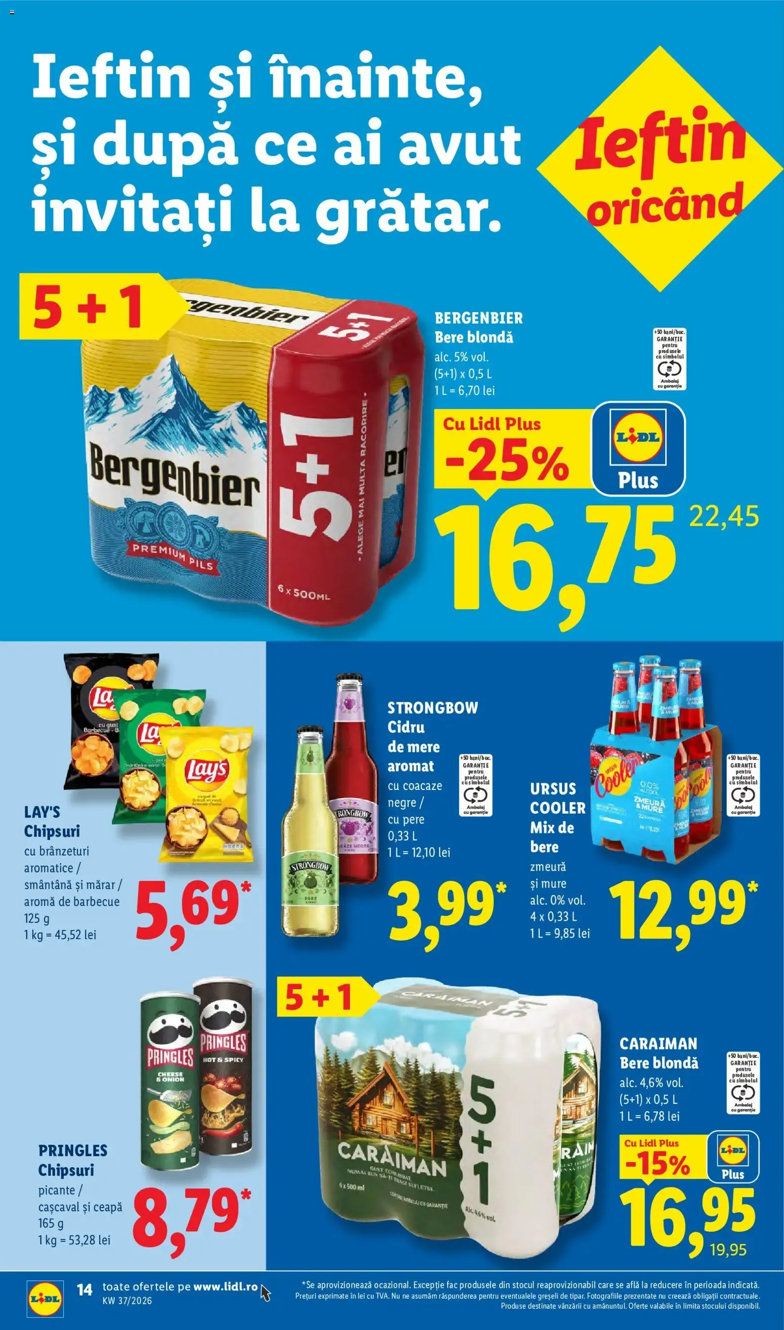 Catalog Catalog LIDL 07.09.2026 - Oferta și Revista online de la 7 septembrie până la 13 septembrie 2026 - Revista Pagina 14