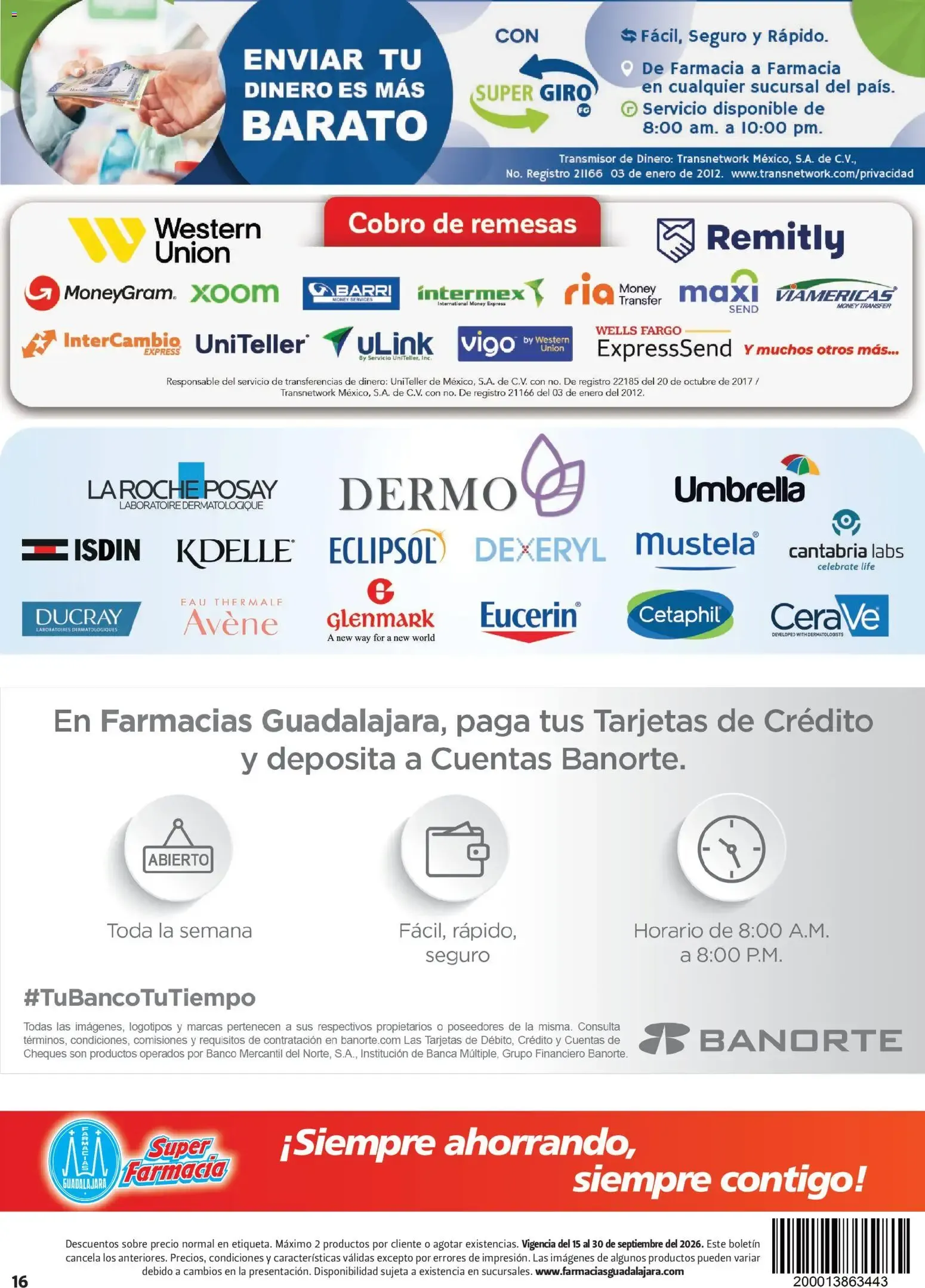 Catálogo de Farmacia Guadalajara catálogo (15/09/2026 - 30/09/2026) - catálogo en línea 15 de septiembre al 30 de septiembre 2026 - Pagina 16