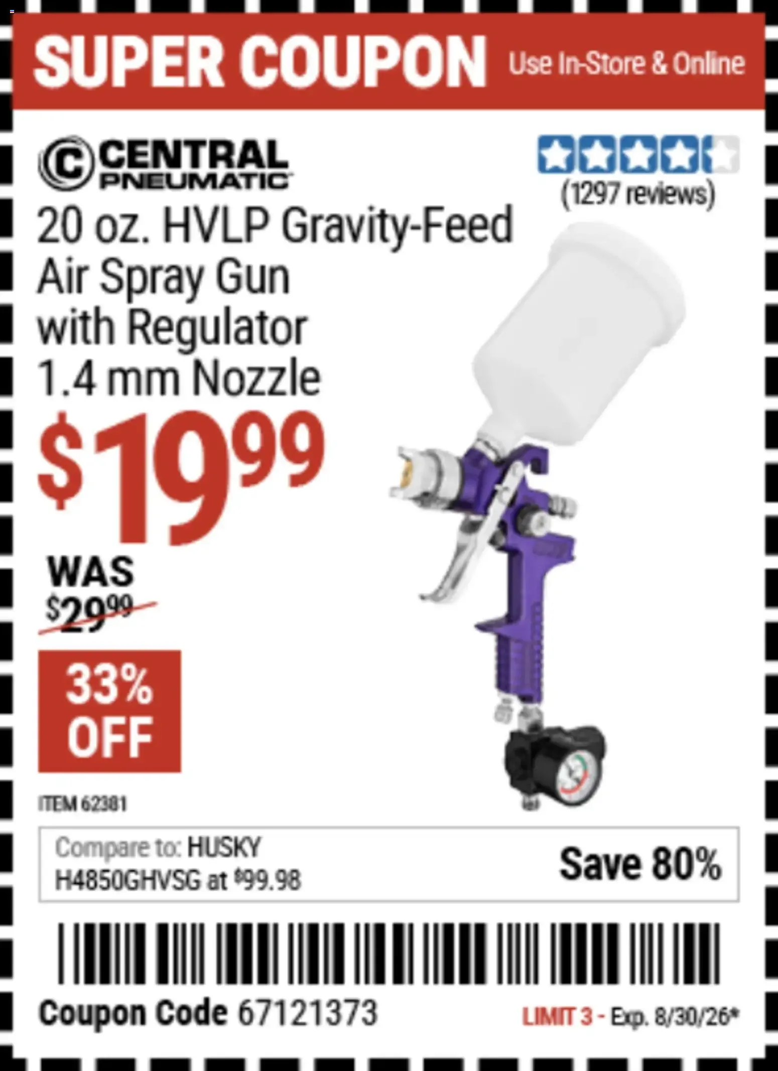 Weekly promotion Harbor Freight: Coupon Deals spanning from August 17 to August 30 2026 - Page 8 for Catalogue 365