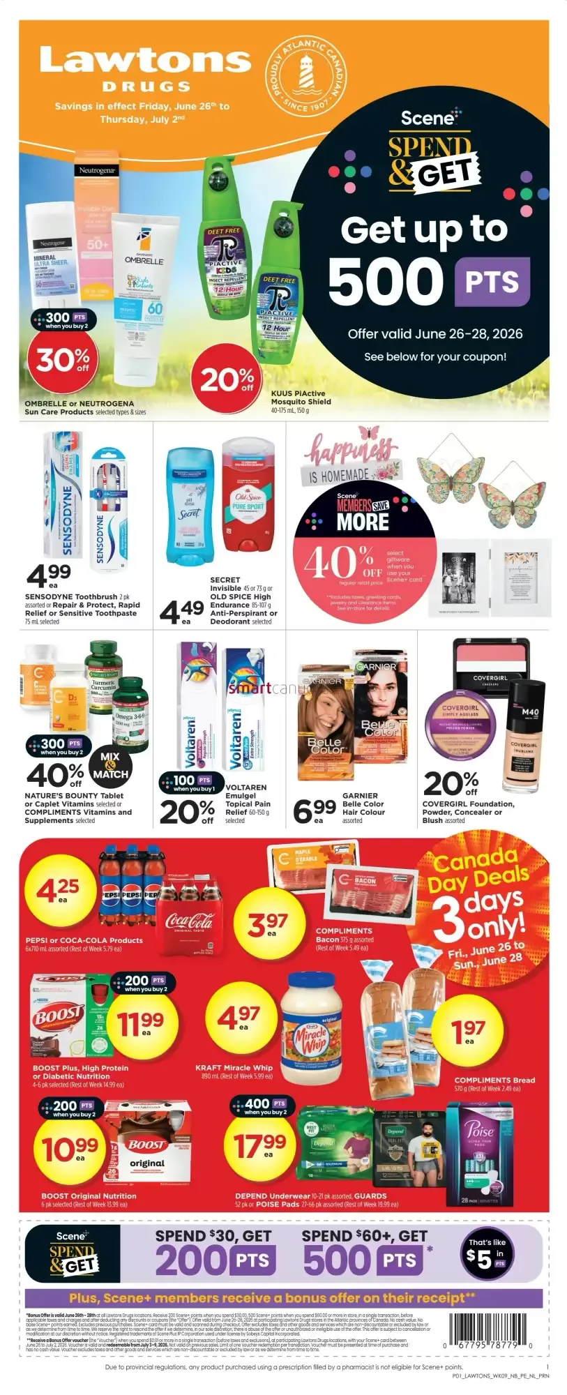Lawtons Drugs flyer week 26