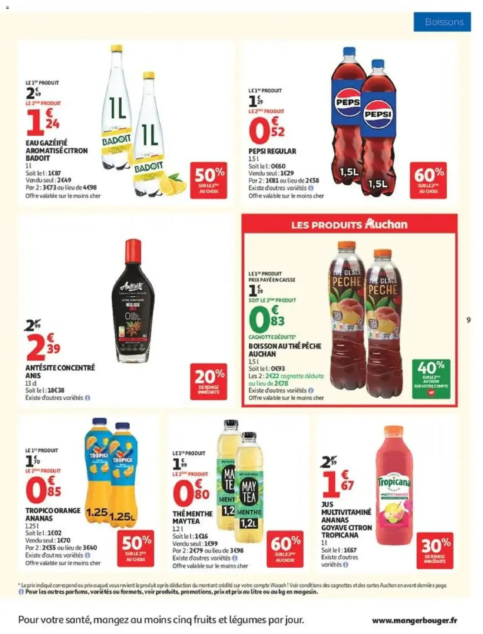Auchan - Offres du moment du 28 juillet au 8 août 2026 - Catalogue page 9
