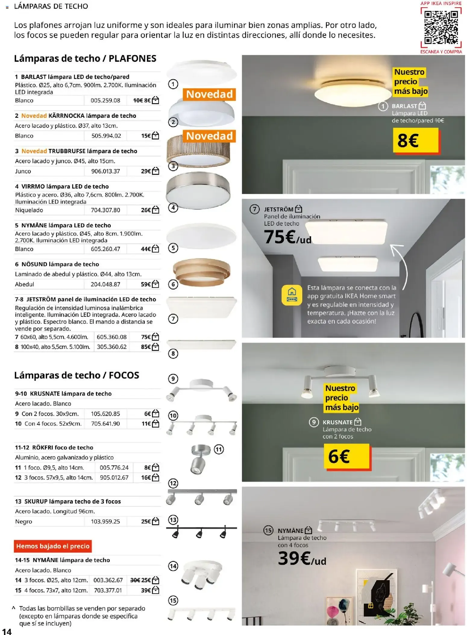 Catálogo de Catálogo IKEA Iluminación y hogar inteligente del 06/03/2026 6 de marzo al 31 de agosto 2026 - Página 13