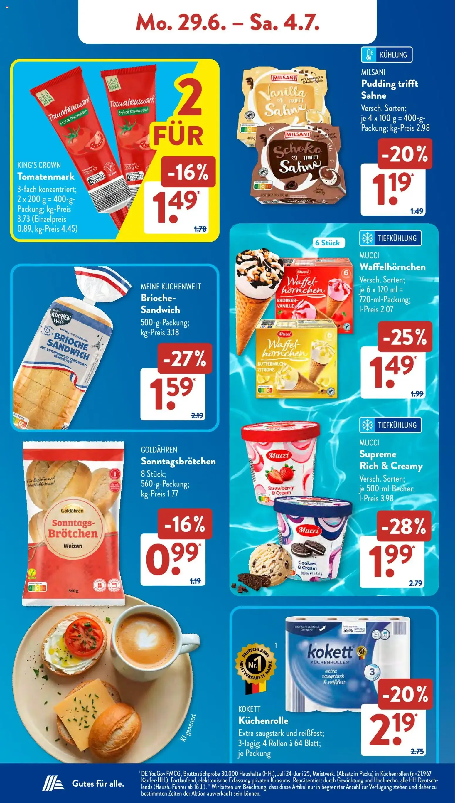 Aldi Süd Tiefpreis-Highlight von 29. Juni bis 4. Juli 2026 - Prospekt seite 7