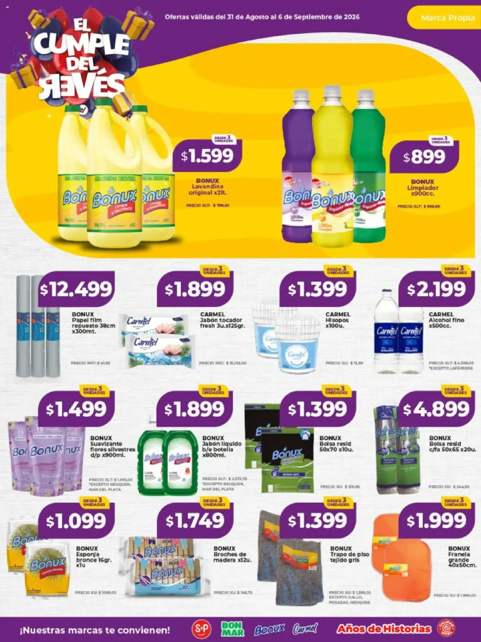 Ofertas de Vital - Especial nuestras marcas || del 31/08/2026 - 06/09/2026 || Catálogo 31 de agosto al 6 de septiembre 2026 - Página 3 del catálogo