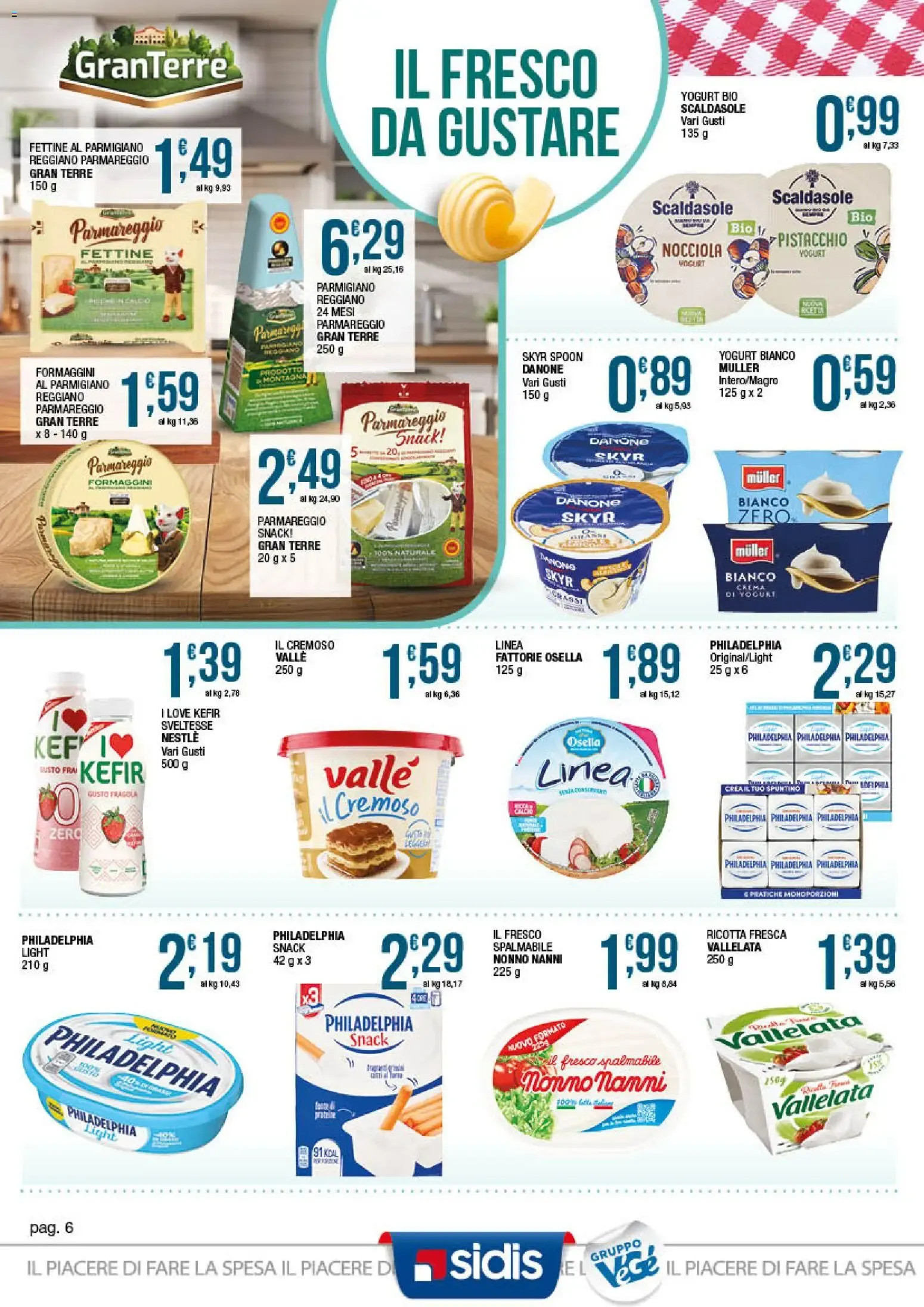 Sidis volantino dal 29/06/2026 - online Offerte da 29 giugno a 11 luglio di 2026 - Pagina del volantino 6