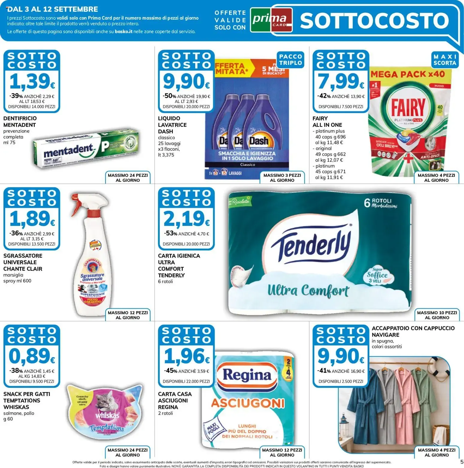 SOTTO COSTO da 3 settembre a 14 settembre di 2026 - Pagina del volantino 5