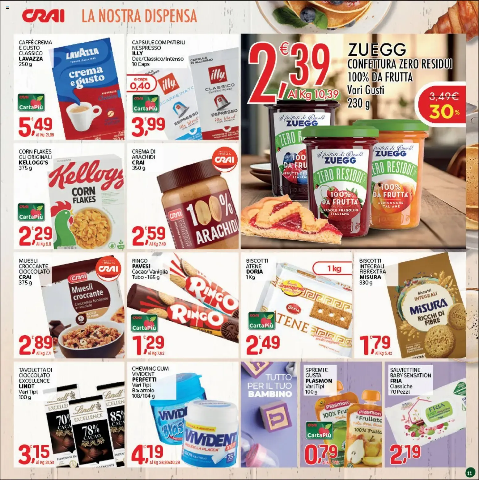 Nuovo CRAI volantino dal 20/08/2026 > offerte anteprima 🛍️ da 20 agosto a 2 settembre di 2026 - Pagina del volantino 11