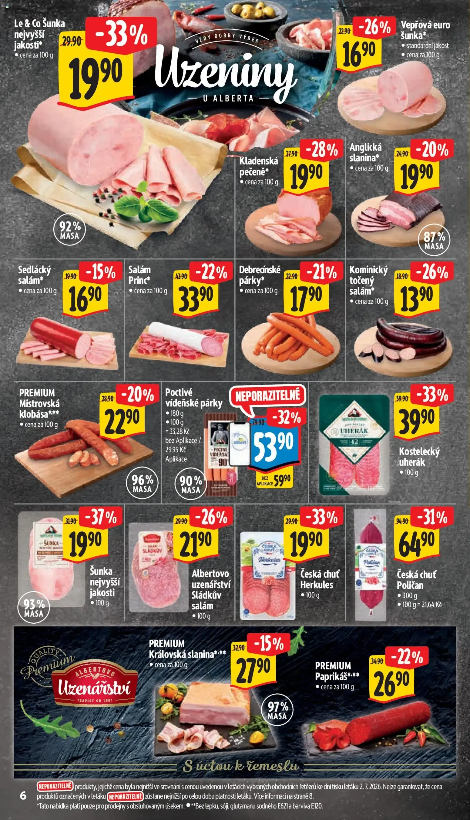 Albert leták - Supermarket - Ostrava od 08.07.2026 - Akční leták - 8. července 14. července 2026 - Page 20