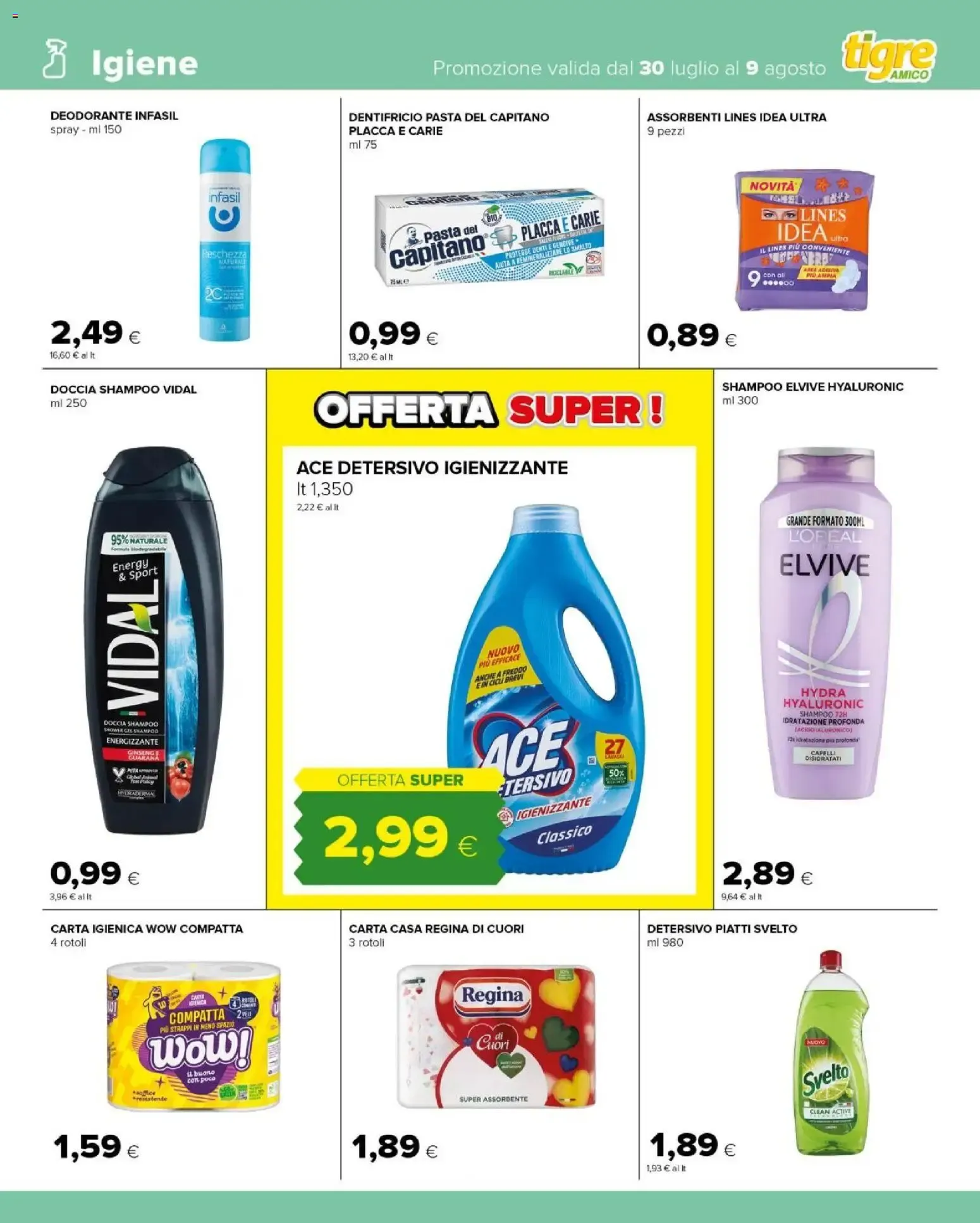 Nuova Apertura Supermercato Tigre Amico Arielli da 30 luglio a 9 agosto di 2026 - Pagina del volantino 11