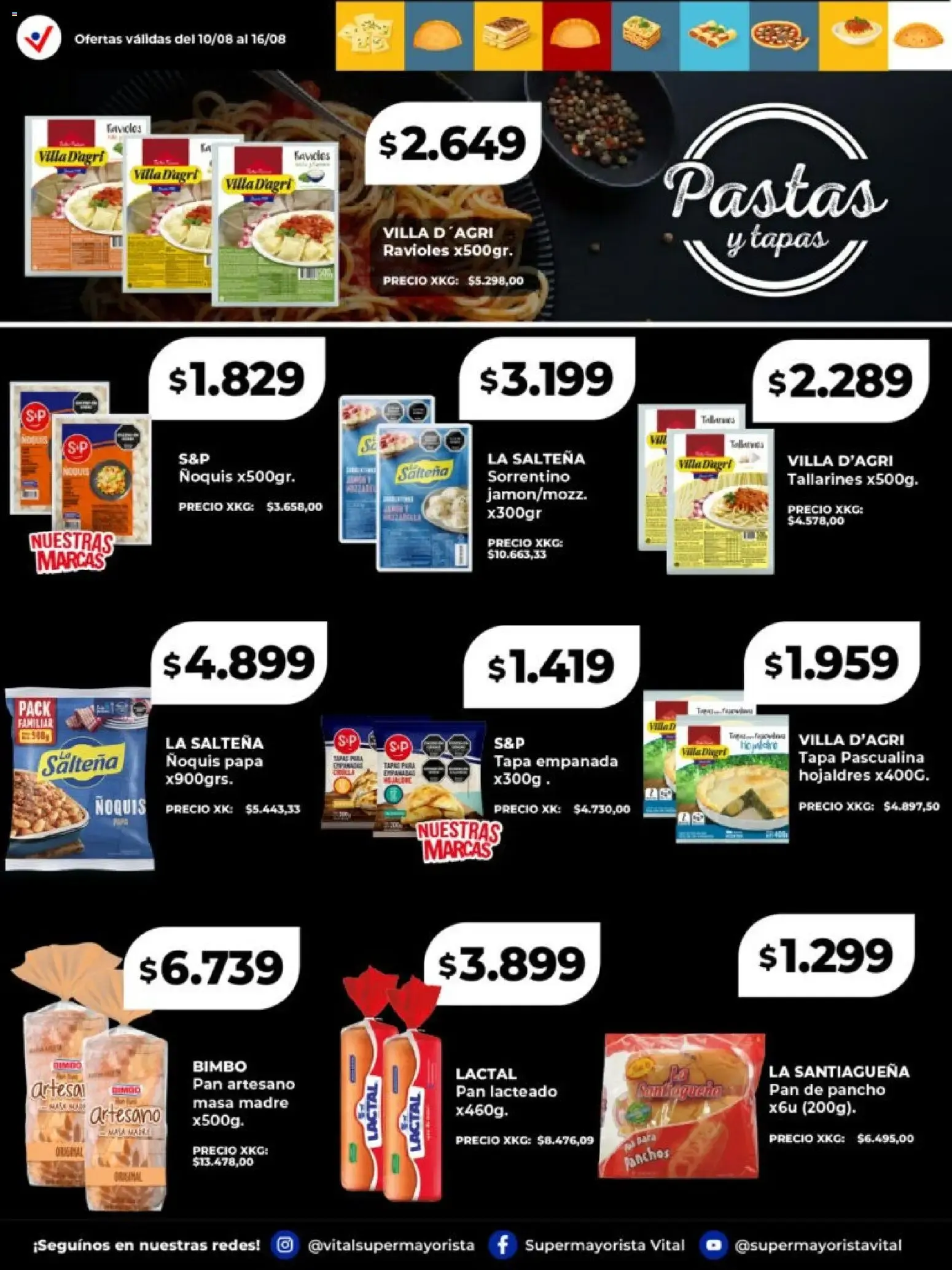 Ofertas de Vital Supermayorista - Frescos a la mesa 10 de agosto al 16 de agosto 2026 - Página 5 del catálogo