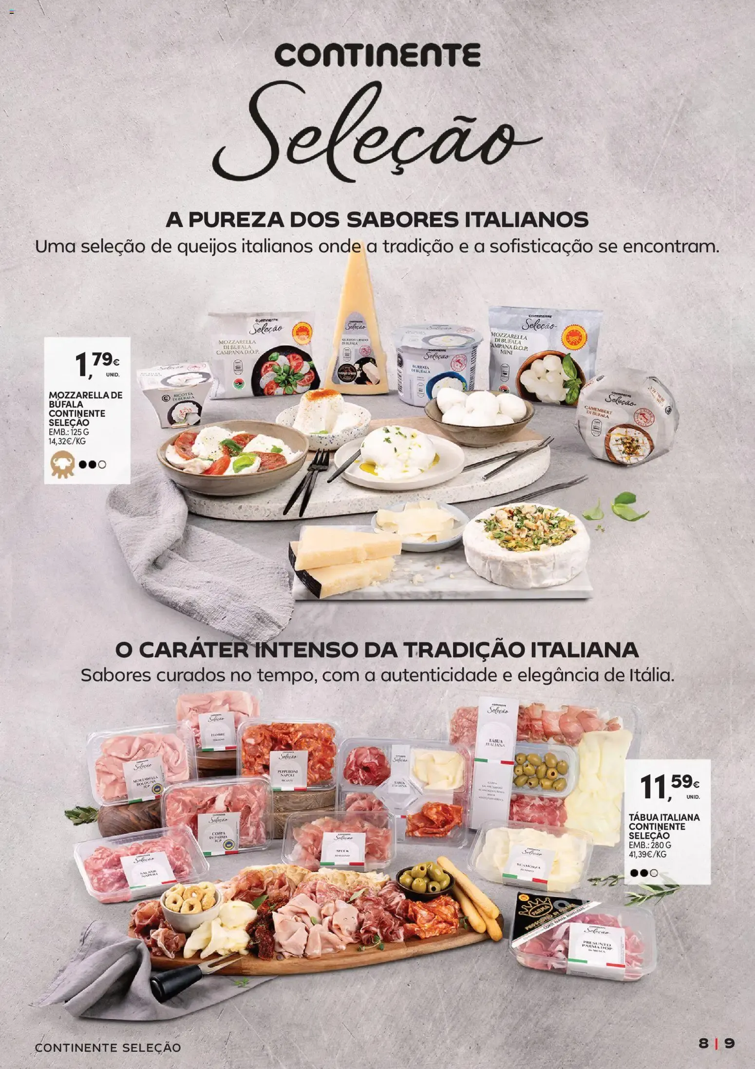 Folheto Continente - Charcutaria e Queijos » de 14/07/2026 - 23/08/2026 de 14 de julho até 23 de agosto 2026 - Pagina 9