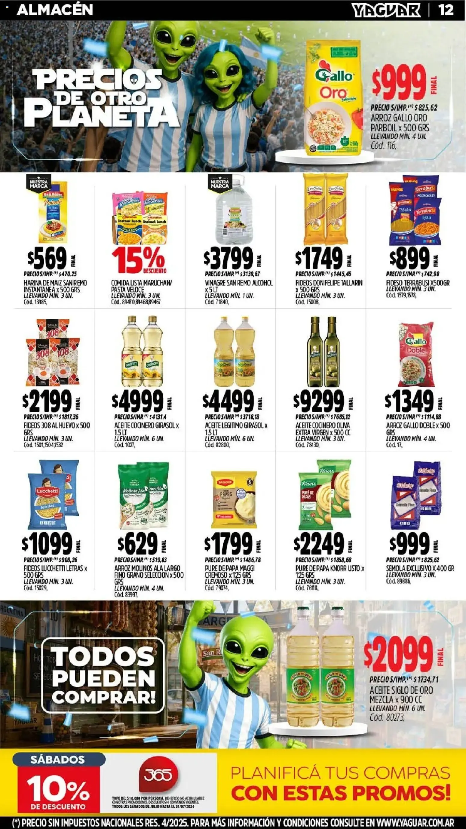 Ofertas de Yaguar - Oferta Semanal Parque Chacabuco del 06/07/2026 - 12/07/2026 6 de julio al 12 de julio 2026 - Página 13 del catálogo
