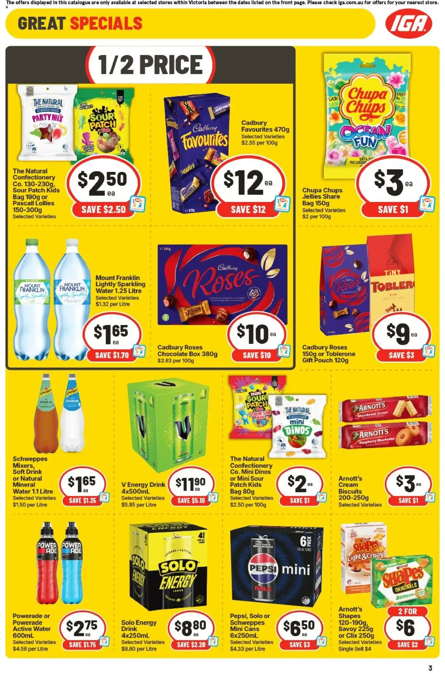 IGA catalogue valid from 12/08/2026 > Online Australia - Catalogue valid from 12 August to 18 August 2026 - page 3