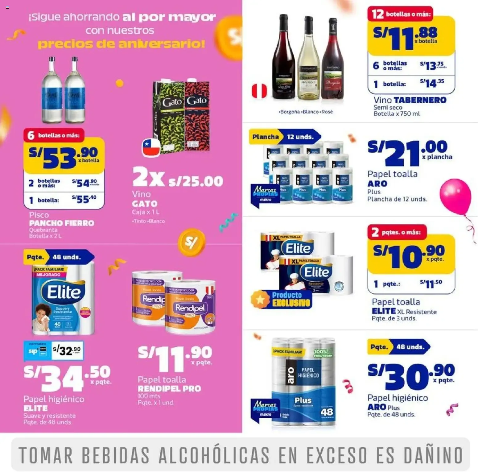 Catalogo de Precios Cumpleañeros Makro 14 de julio al 29 de julio 2026 - Pag 23