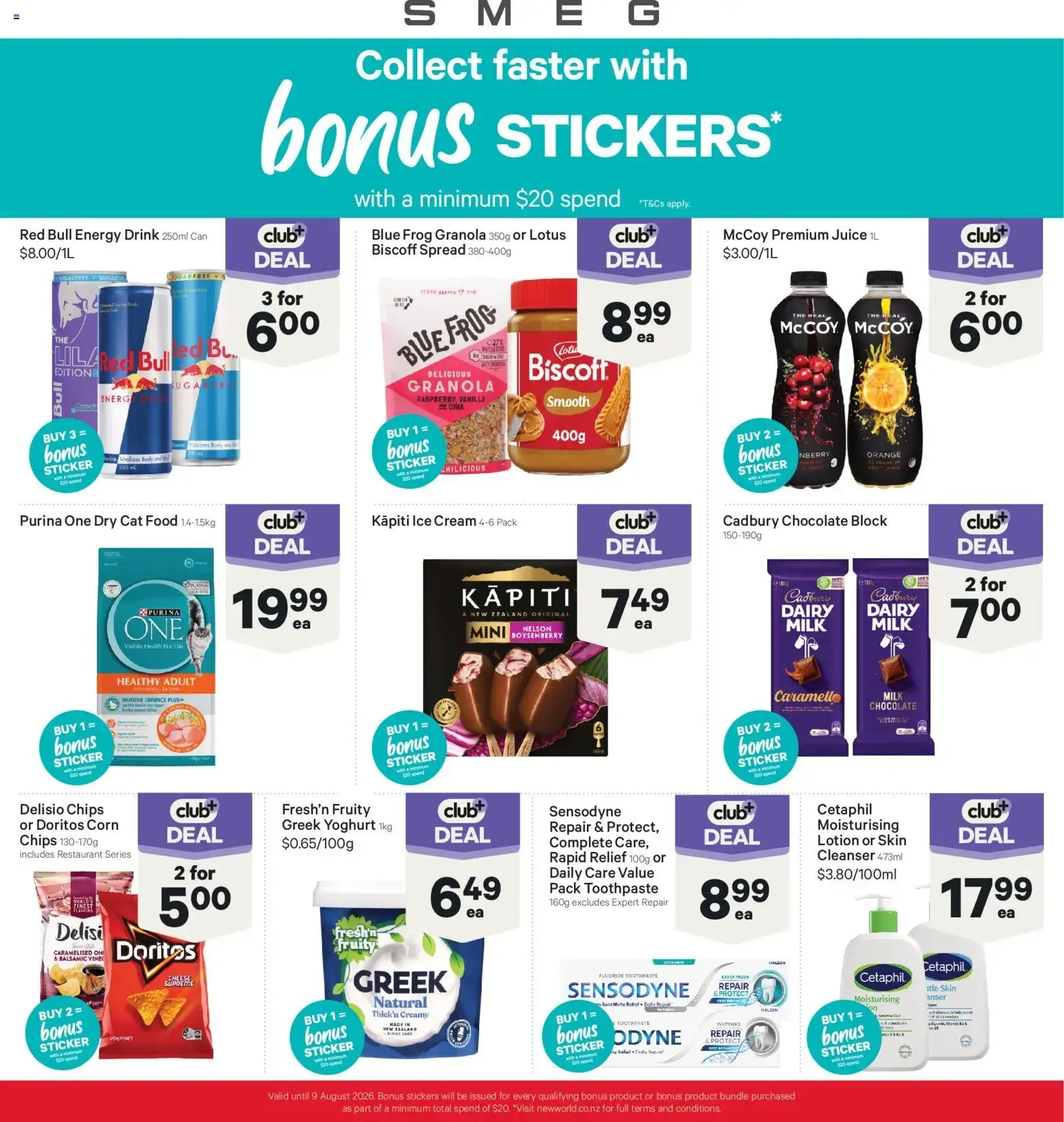 New World new specials valid 3 Aug 2026 - 9 Aug 2026 from 3 August to 9 August 2026 - Catalogue Page 3