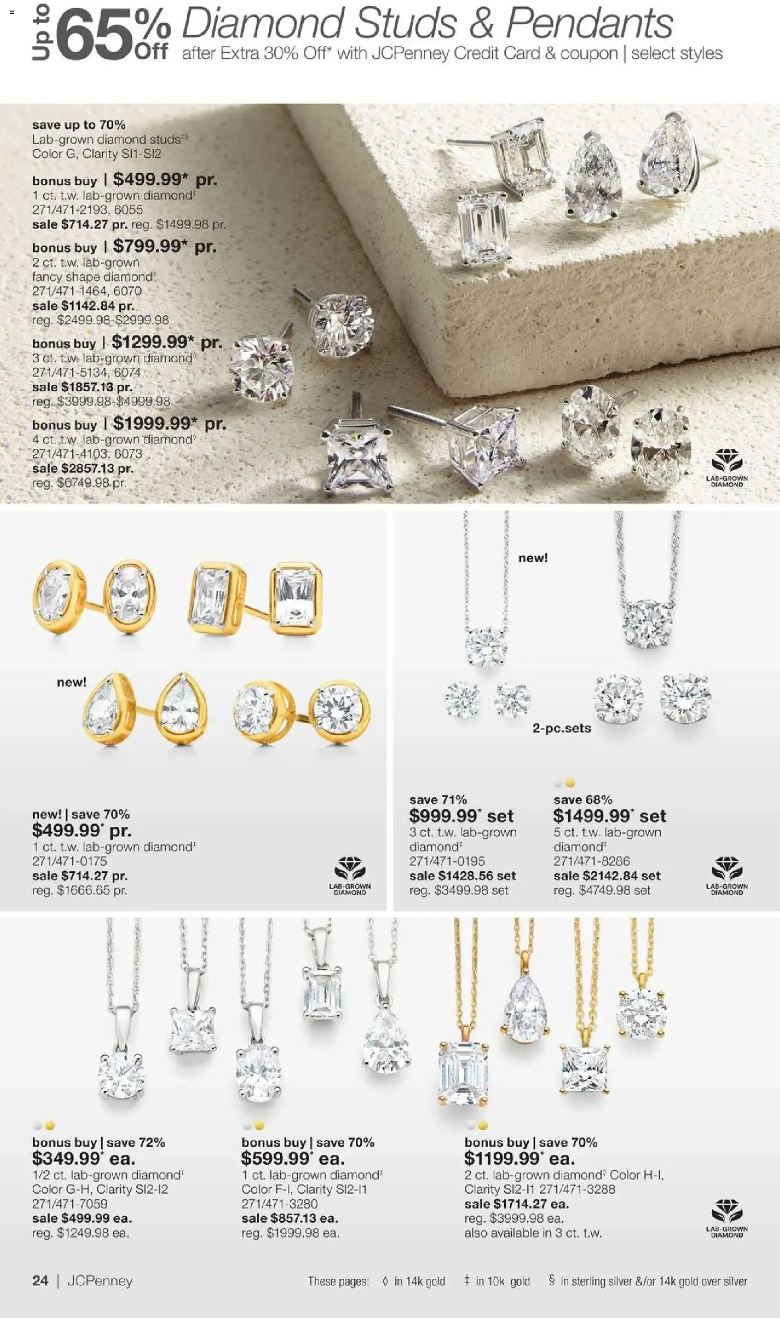 Weekly ad JCPenney Billion Dollar Jewelry Sale from September 3 to September 20 2026 - Page 23