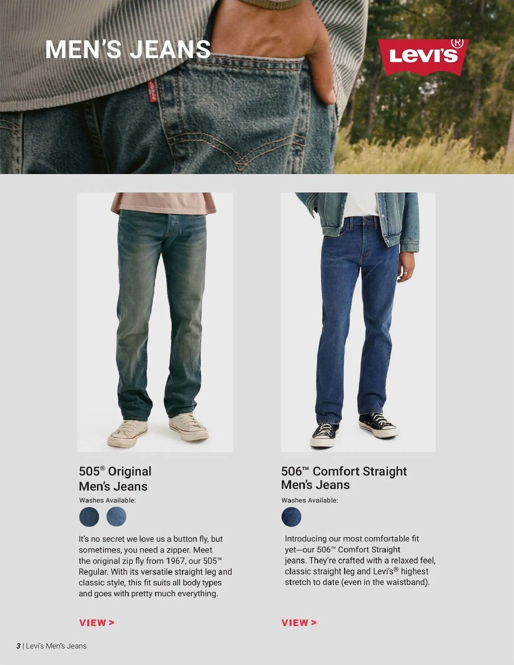 Weekly ad Dunham's Sports - Levi's Men's Jeans 2026 Guide from July 30 to September 30 2026 - Page 3