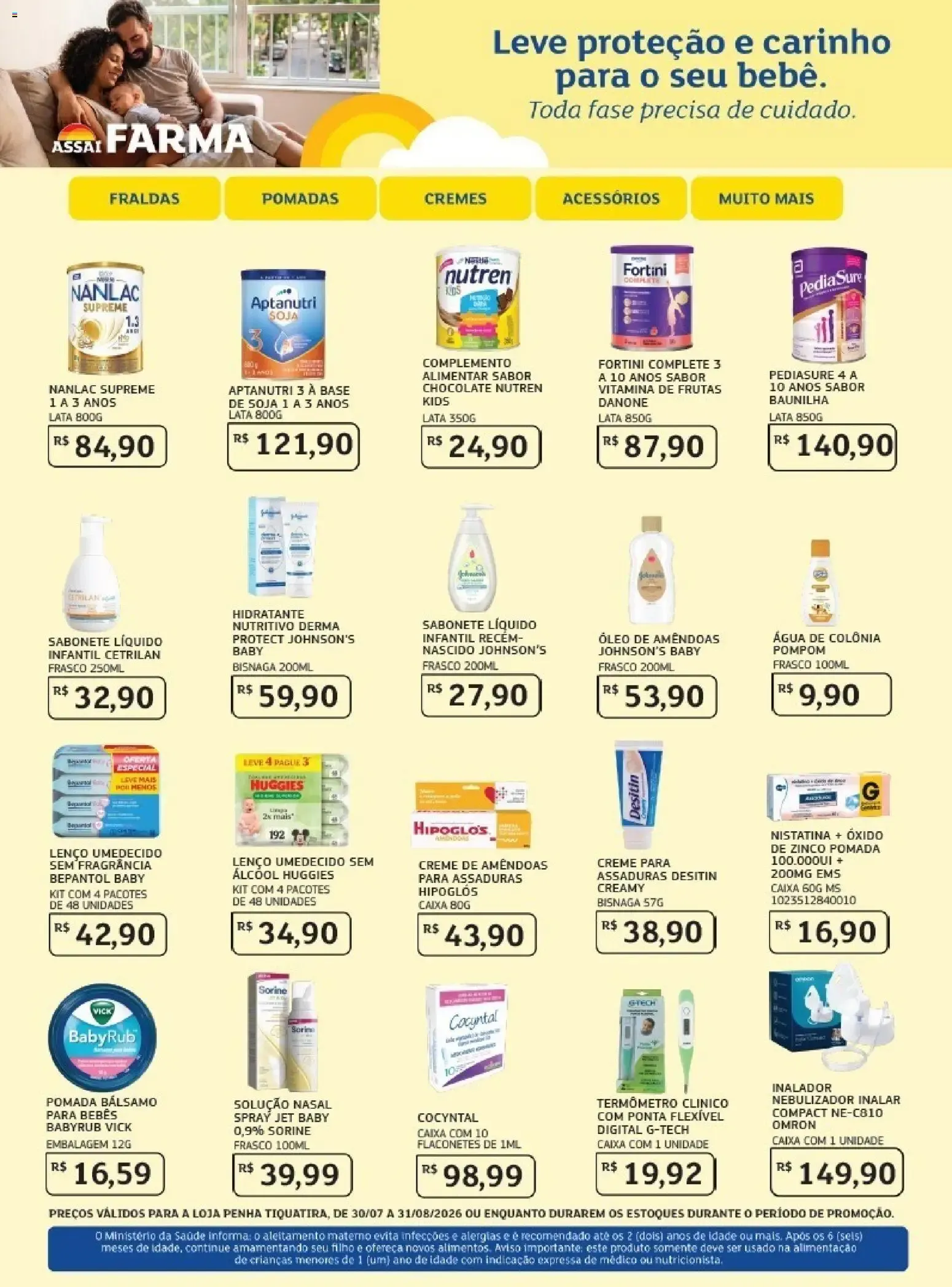 Encarte de Assaí Farma - Grandes Ofertas de Inauguración 31 de julho até 31 de agosto 2026 - Pagina 3