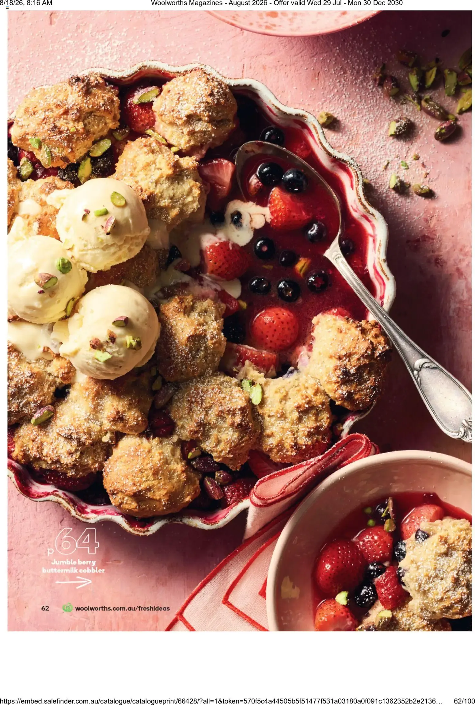 Woolworths Fresh Ideas - August 2026 - Catalogue valid from 29 July to 30 December 2030 - page 62