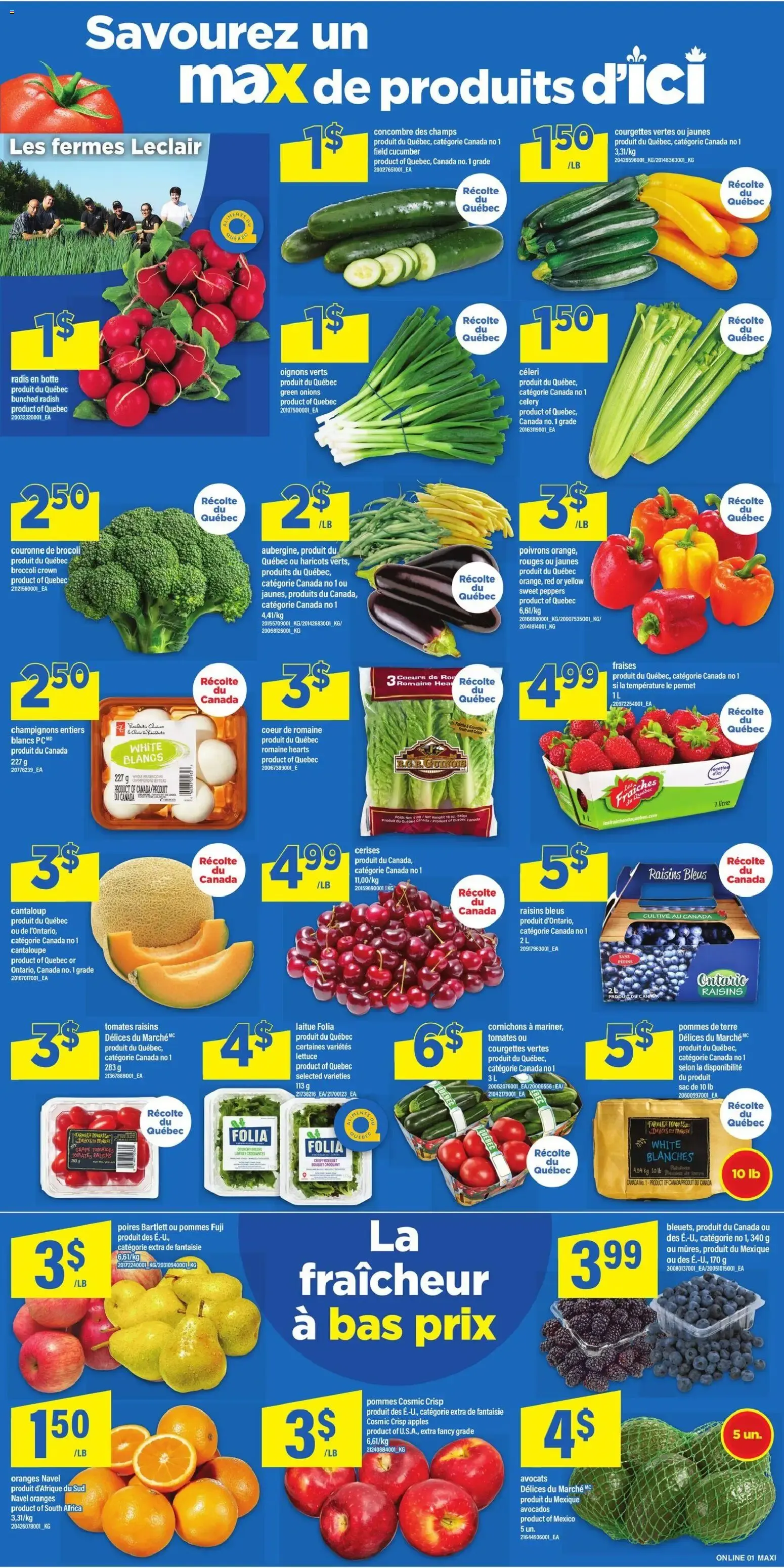Maxi weekly flyer / circulaire from Aug 20, 2026 > weekly specials & deals from August 20 to August 26 2026 - flyer page 4