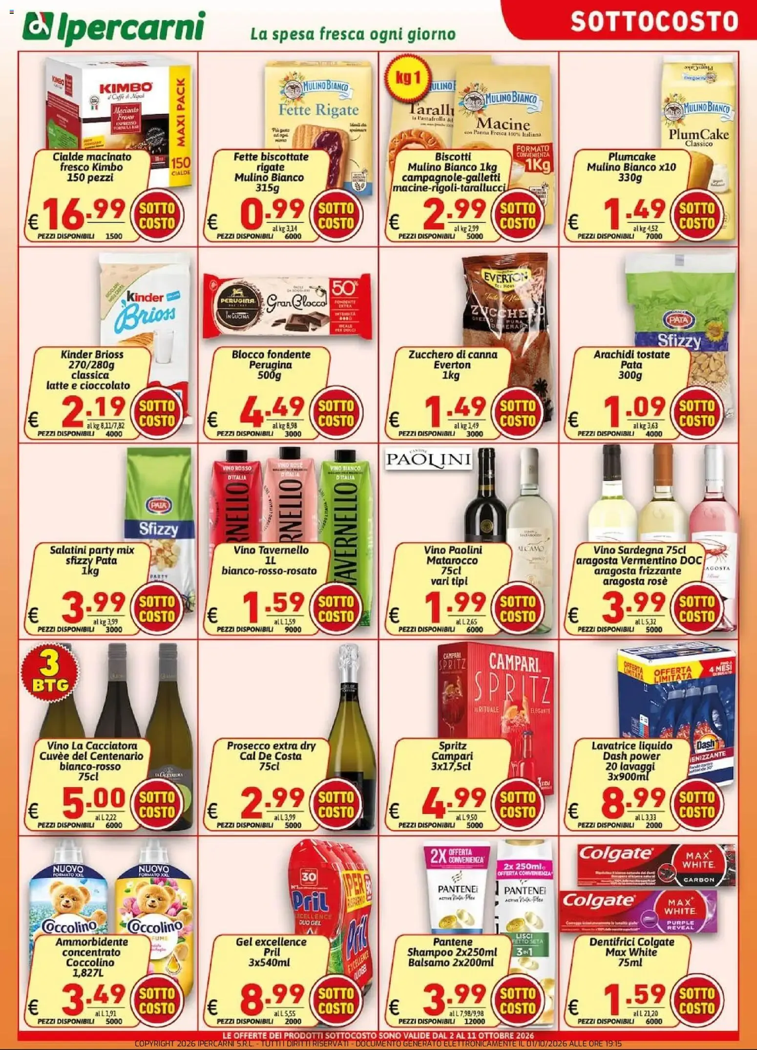 Ipercarni volantino dal 02/10/2026 - online Offerte da 2 ottobre a 11 ottobre di 2026 - Pagina del volantino 3