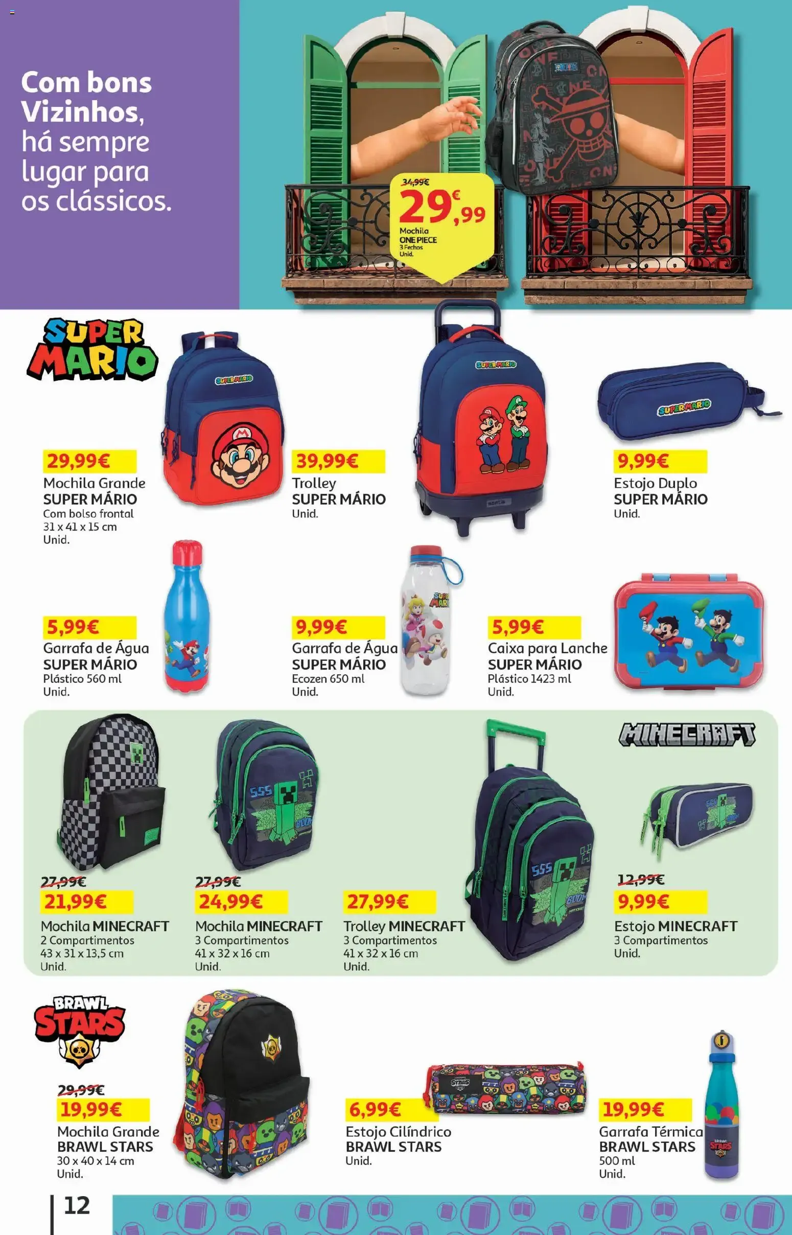 Folheto Auchan - Folheto Escolar » de 05/08/2026 - 03/09/2026 de 5 de agosto até 3 de setembro 2026 - Pagina 12