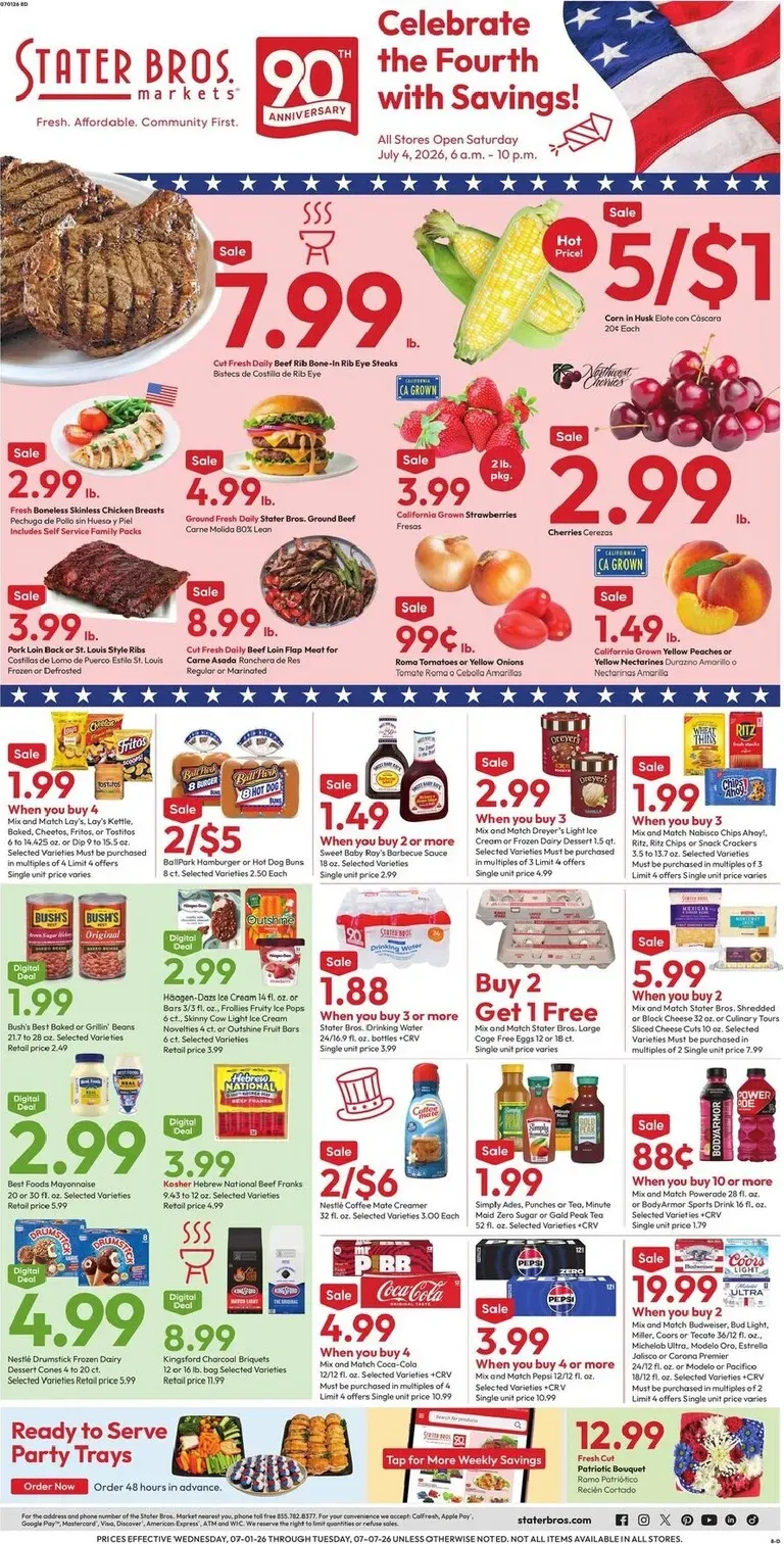 Celebrate the Fourth with Savings!