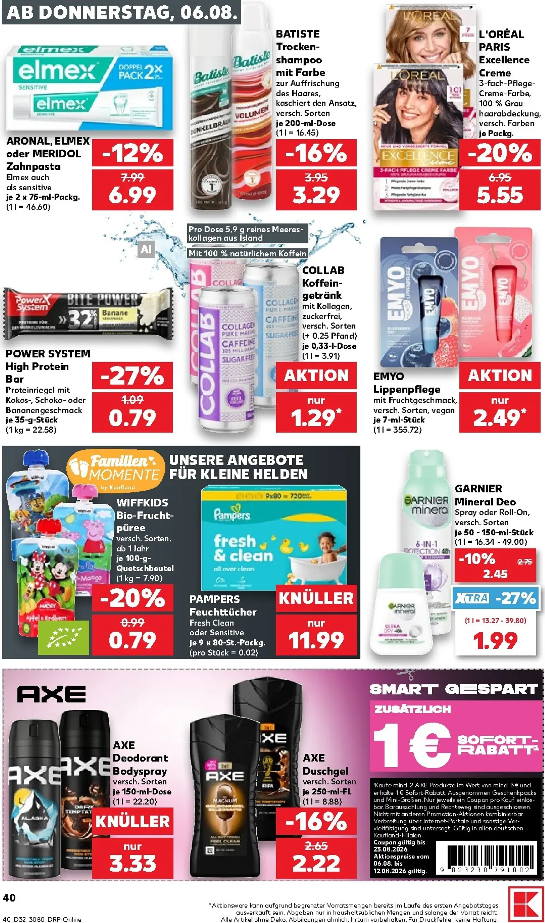 Kaufland Prospekt nächste Woche – von Donnerstag 06.08.2026 bis Mittwoch 12.08.2026 von 6. August bis 12. August 2026 - Prospekt seite 41