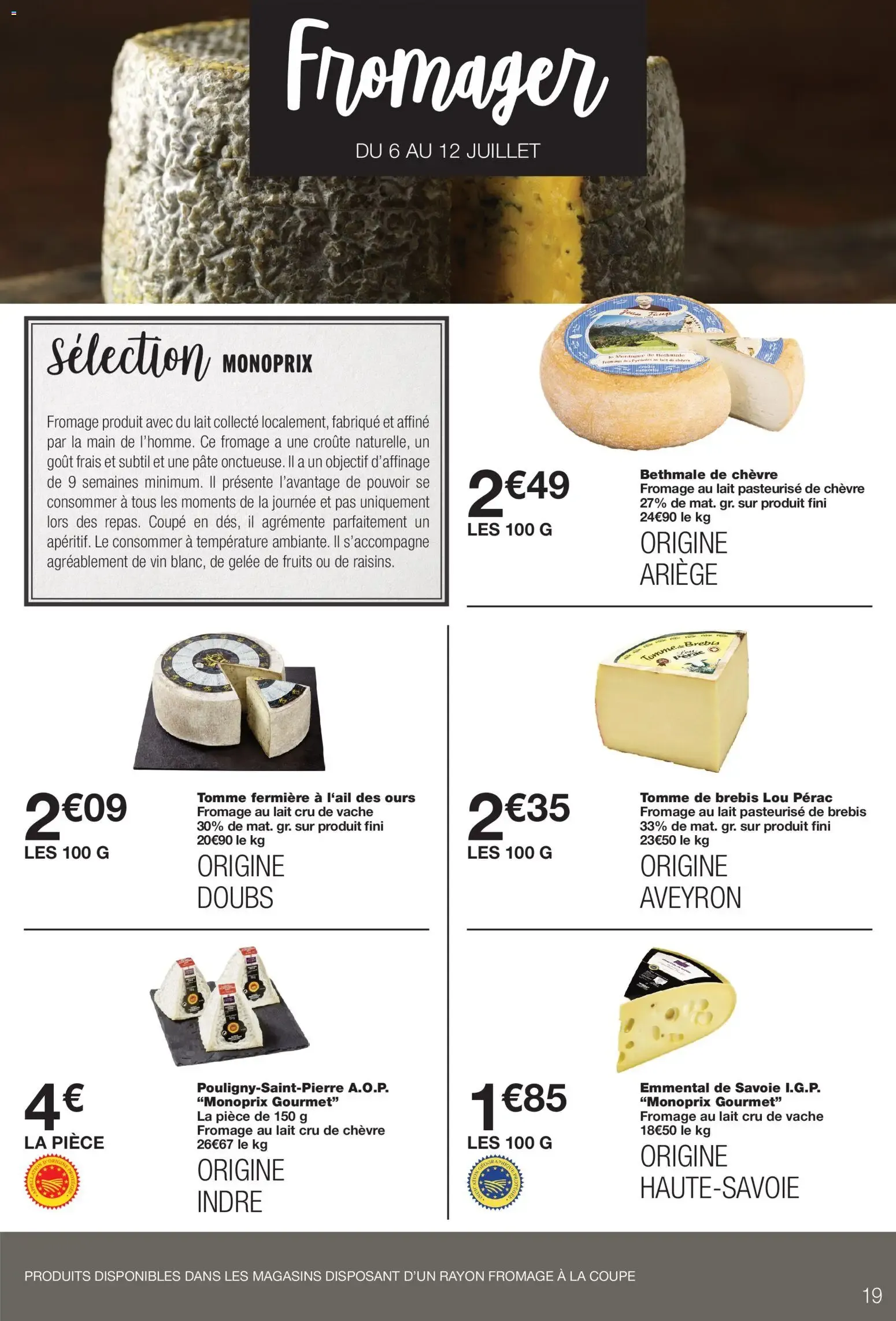 Monoprix du 30 juin au 12 juillet 2026 - Catalogue page 19
