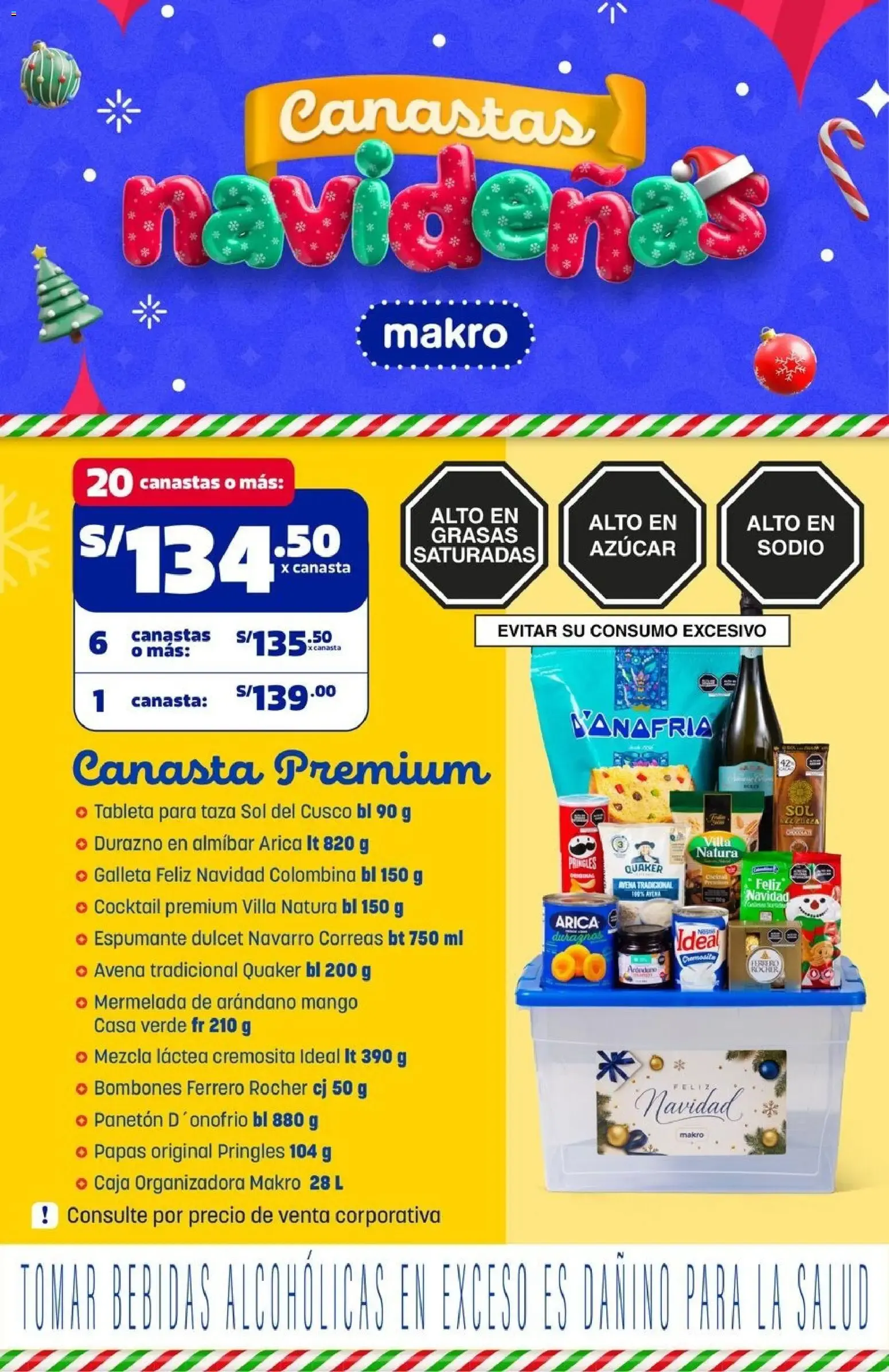 Catalogo de Canastas Navideñas Makro 26 de octubre al 15 de noviembre 2026 - Pag 4