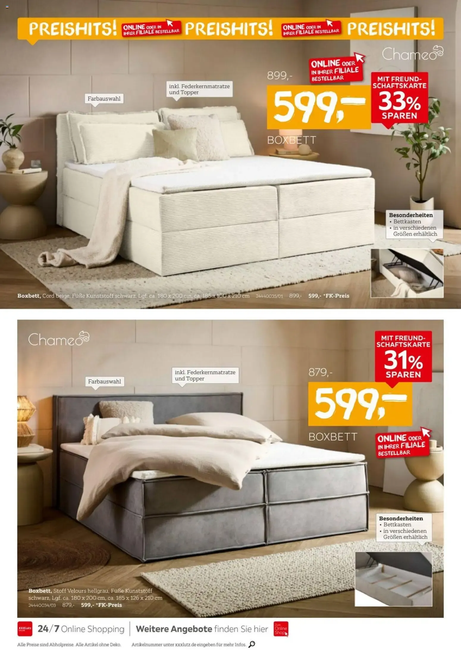 XXXLutz Schlafen-Preishits (ab 29.08.2026) zum Blättern von 29. August bis 12. September 2026 - Prospekt seite 4