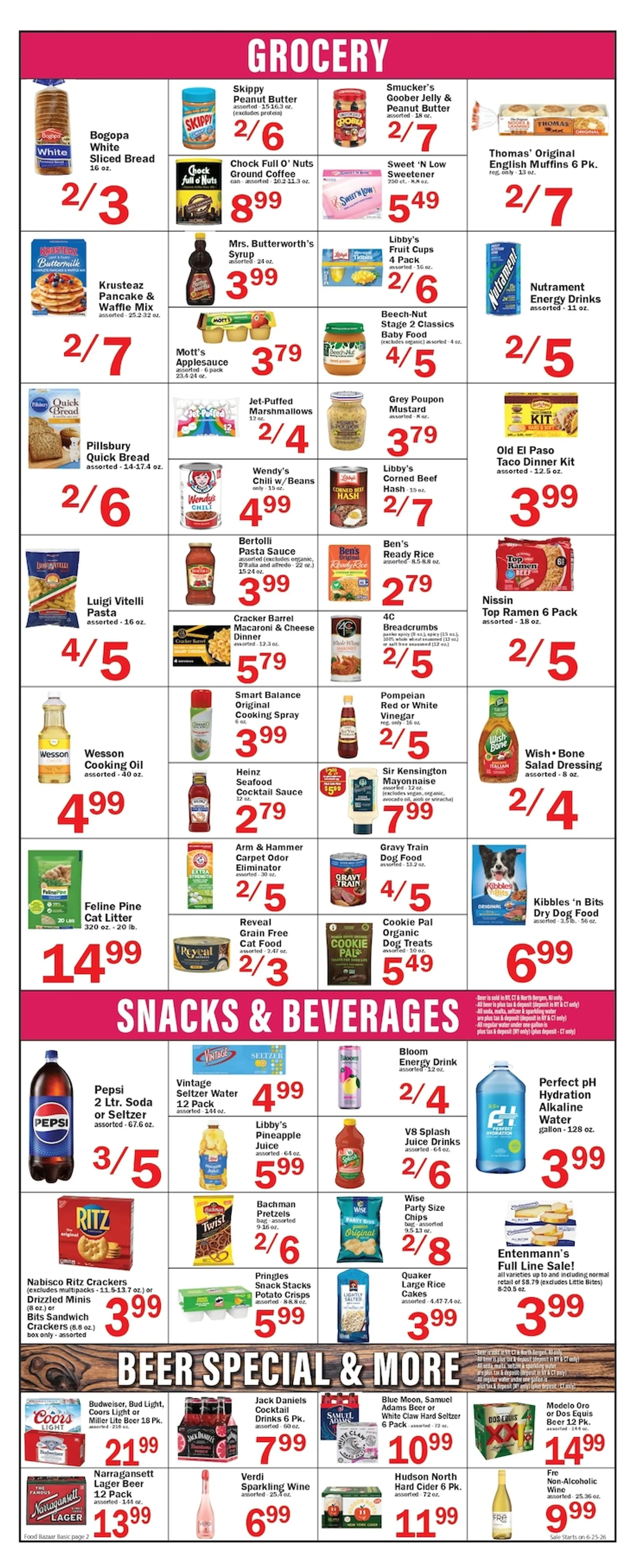 Weekly ad Food Bazaar Supermarket from June 25 to July 1 2026 - Page 2