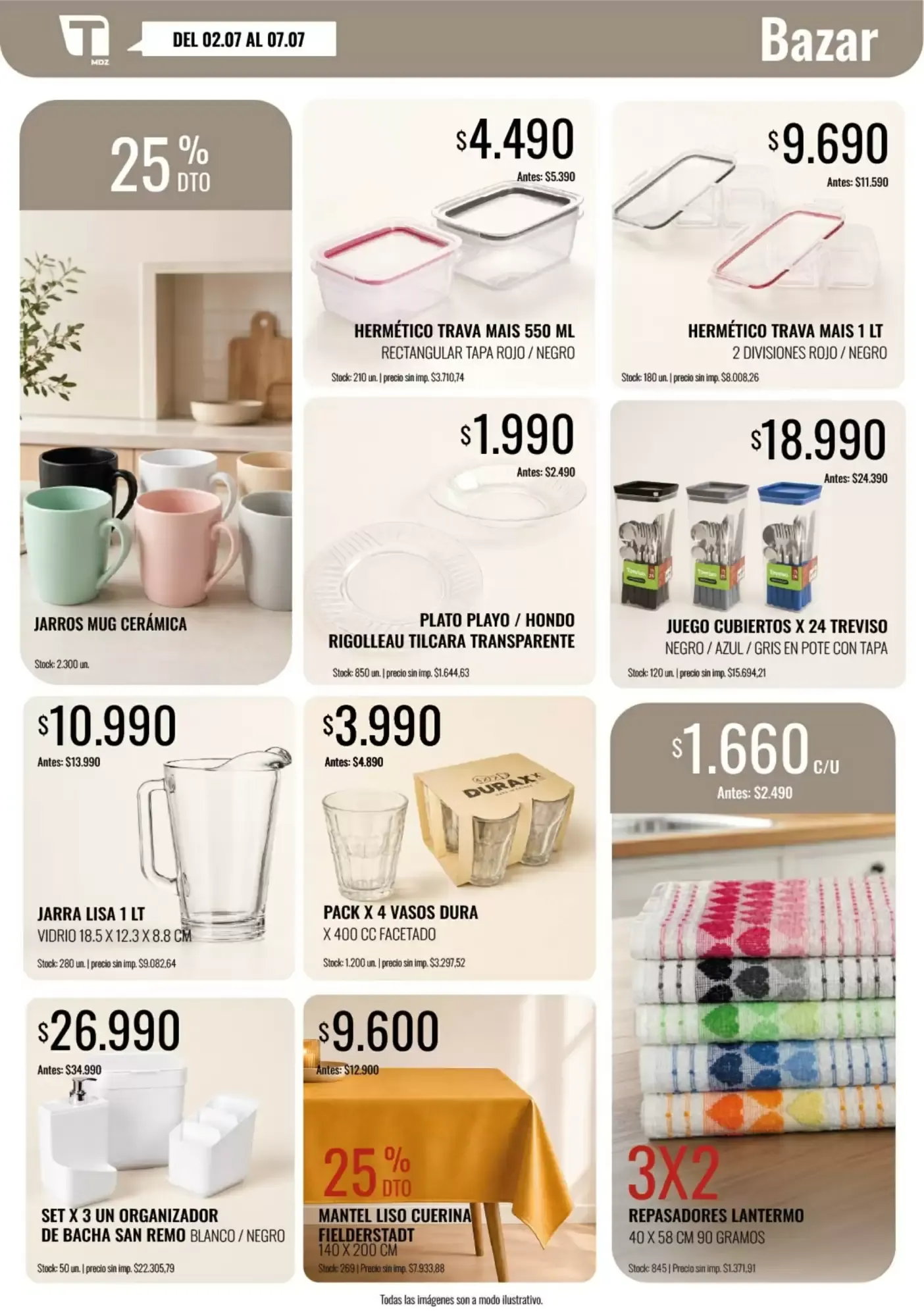 Ofertas de Catálogo Supermercados Tadicor semana 27 2 de julio al 7 de julio 2026 - Página 12 del catálogo