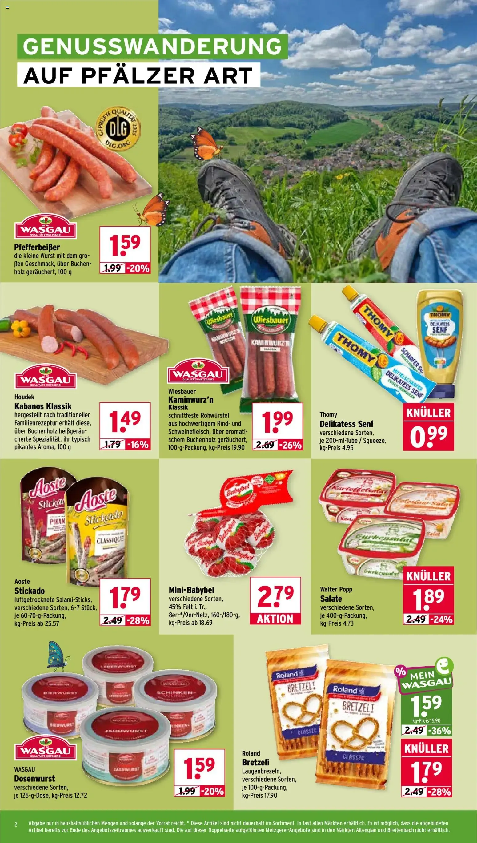 Wasgau Prospekt (ab 06.07.2026) zum Blättern von 6. Juli bis 11. Juli 2026 - Prospekt seite 2