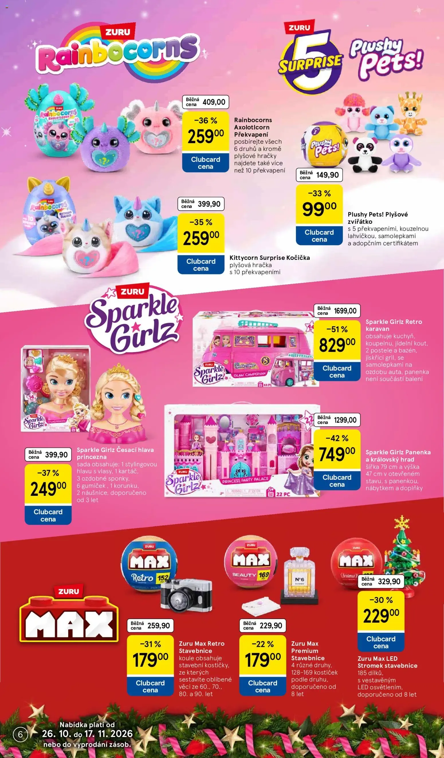TESCO Vánoční katalog hraček - 26. října 17. listopadu 2026 - Page 6