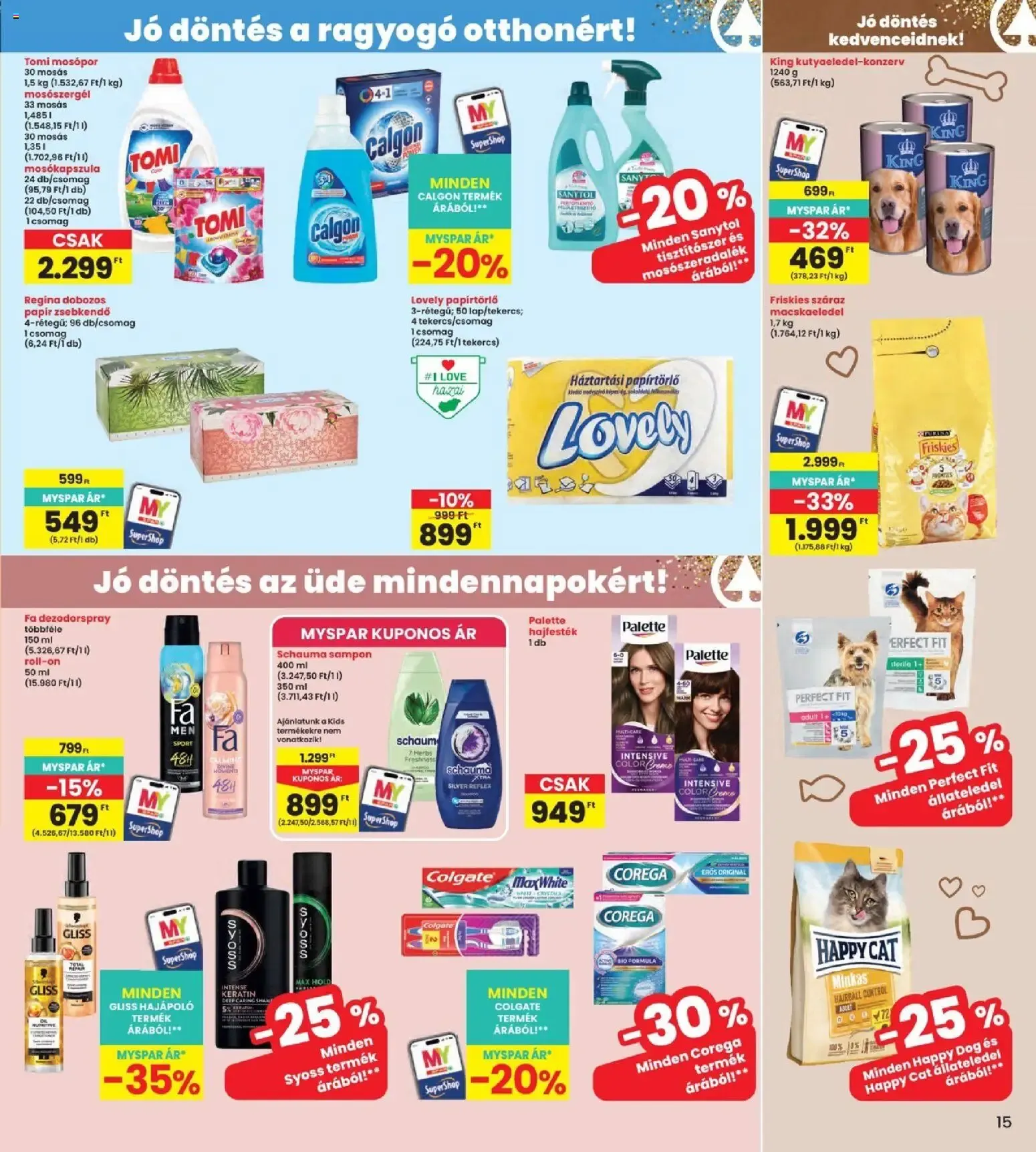 Katalógus Interspar akciós újság - 2026.08.27. -tól/töl > akció, lapozható szórólap 🛍️ augusztus 27.-tól szeptember 2.-ig 2026. - Oldal 15