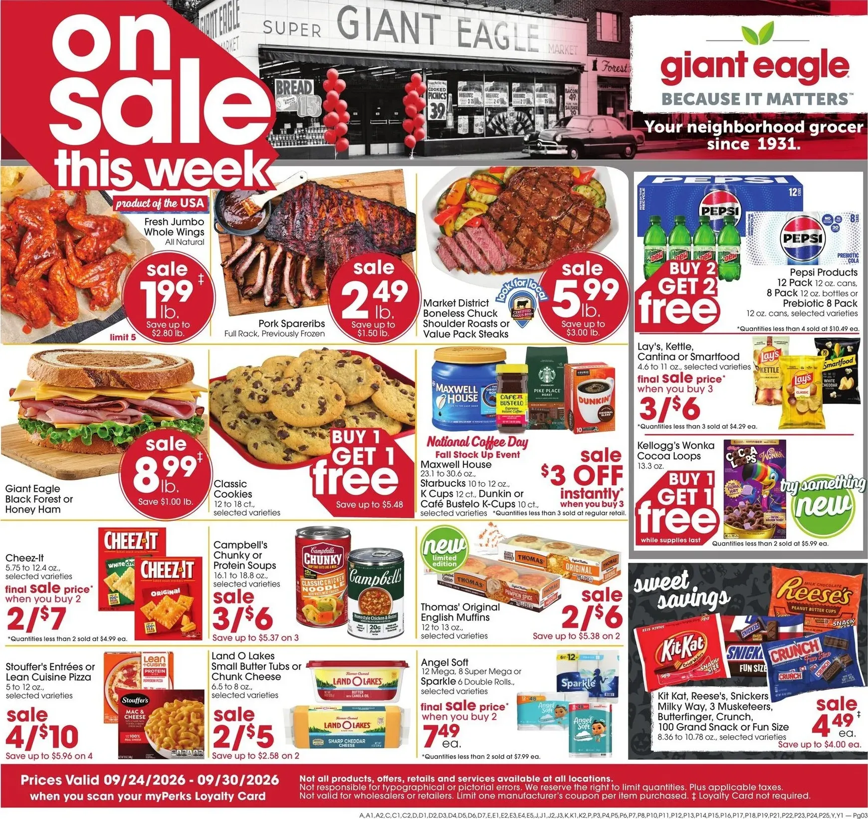 Weekly ad Giant Eagle: Celebrating 95 Years from September 24 to September 30 2026 - Page 3