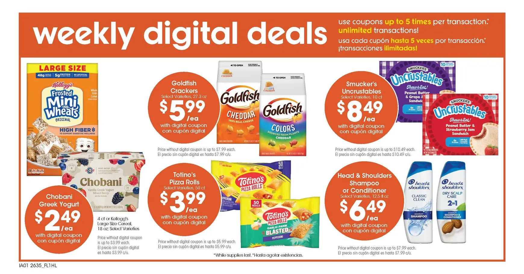 Weekly ad Current Food 4 Less leaflet valid from Wednesday 09/30/2026 to Tuesday 10/06/2026 from September 30 to October 6 2026 - Page 2