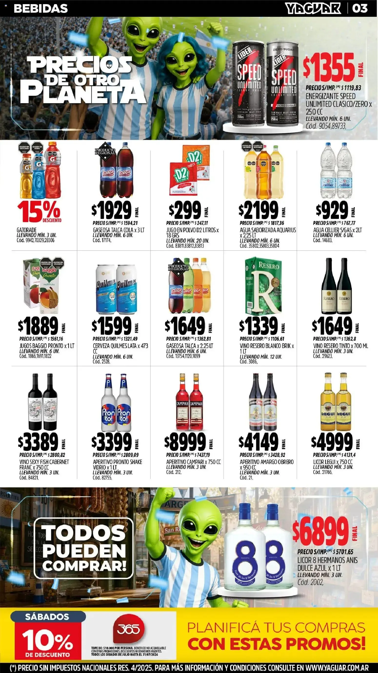 Ofertas de Yaguar - Oferta Semanal Mendoza del 29/06/2026 - 04/07/2026 29 de junio al 4 de julio 2026 - Página 4 del catálogo