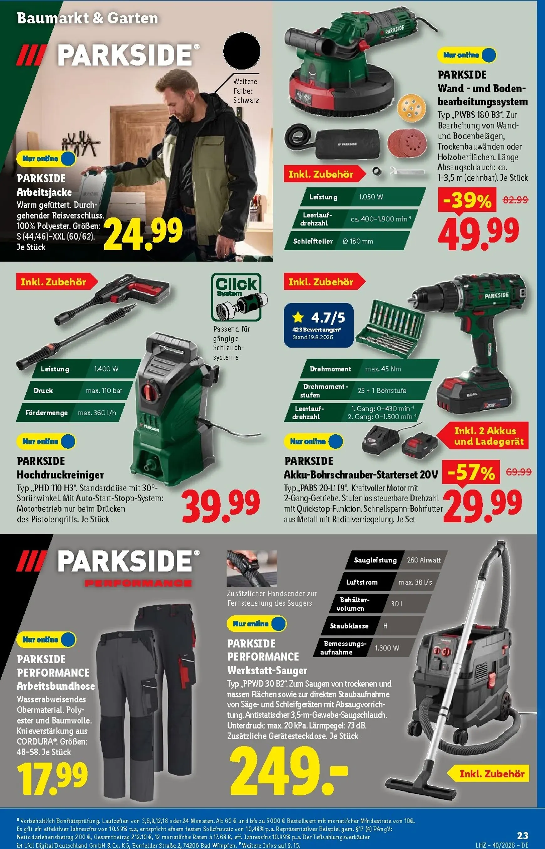 Lidl Prospekt: Traumhaft schlafen von 28. September bis 2. Oktober 2026 - Prospekt seite 40