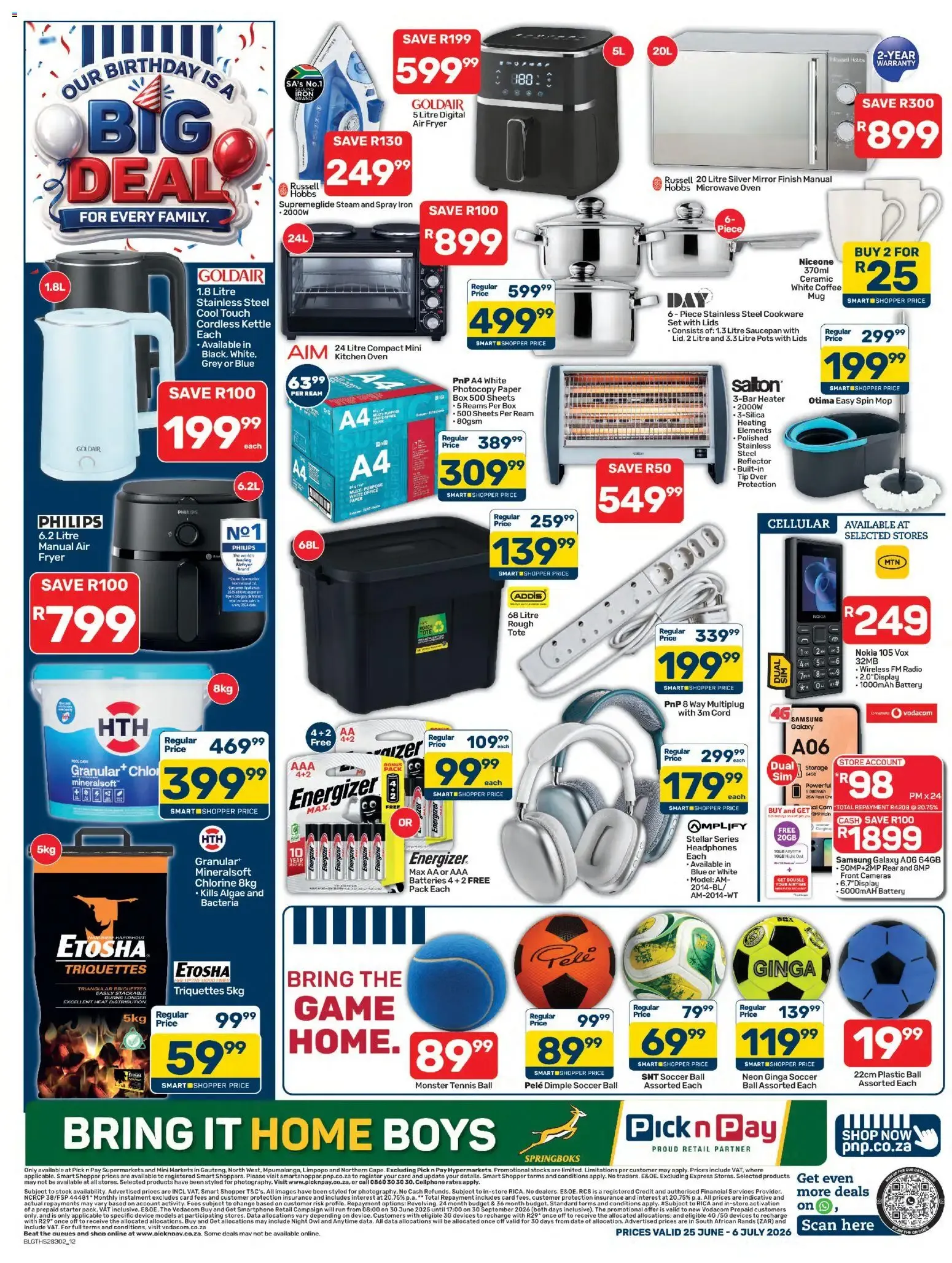 Pick n Pay - Our Birthday Big Deal from 25 June to 6 July 2026 - Catalogue Page 12