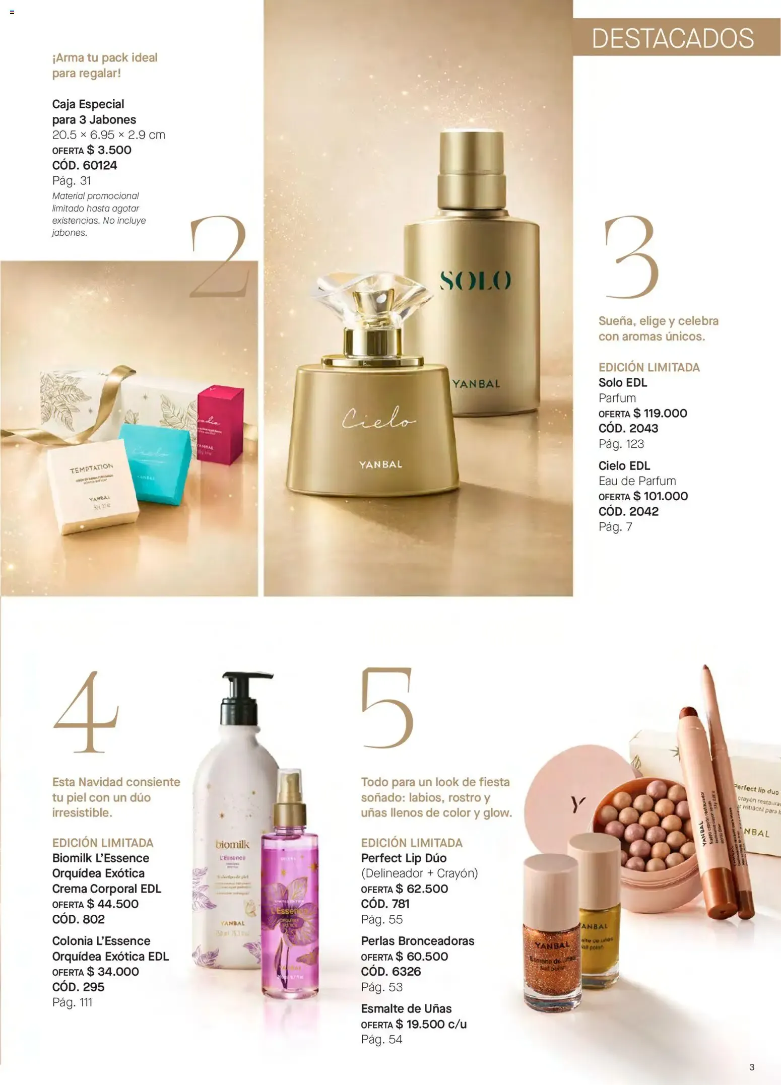 Catalogo de Yanbal - Navidad Colombia C12 | 2026 7 de noviembre al 4 de diciembre 2026 - Pag 3