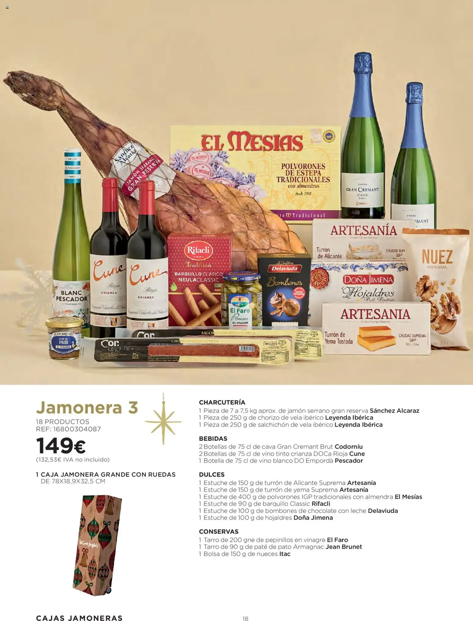 Catálogo de El Corte Inglés Cestas Navidad 2026 Cataluňa 08/10/2026 │Catálogo 8 de octubre al 5 de enero 2027 - Página 18